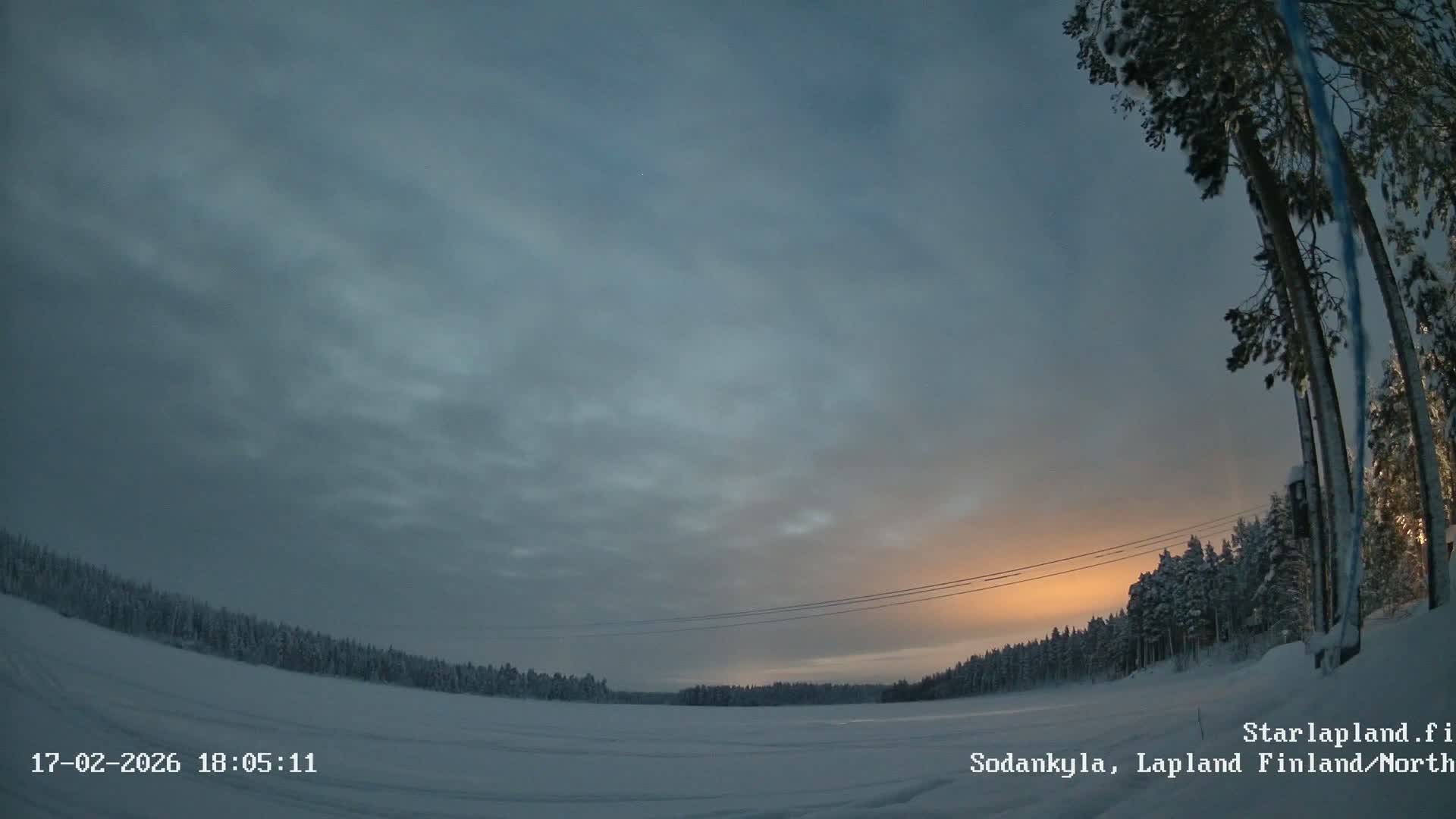 Sodankyla, Aurora Boreails/Northern Lights  Live Cam -  Sodankylä, Northern Lapland (Pohjois-Lappi), Lapland (Lappi),Finland