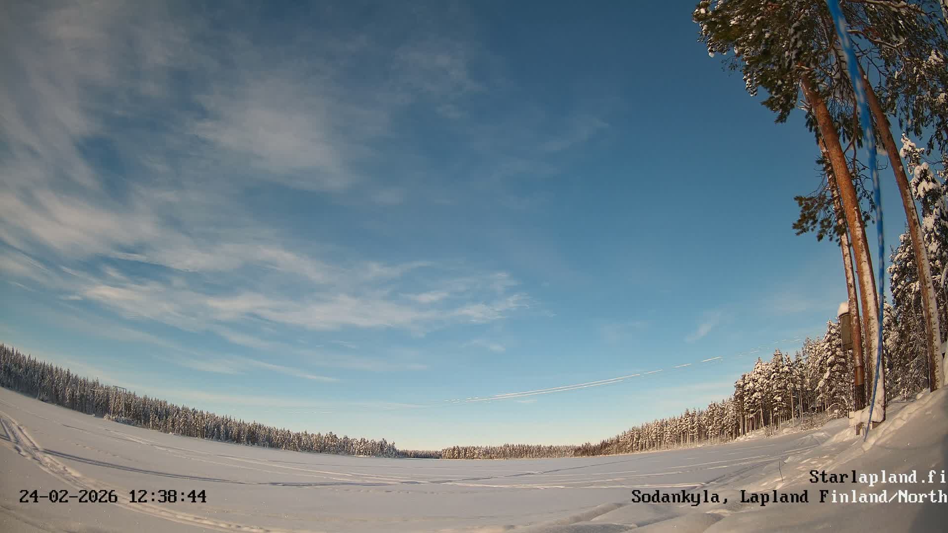 Sodankyla, Aurora Boreails/Northern Lights  Live Cam -  Sodankylä, Northern Lapland (Pohjois-Lappi), Lapland (Lappi),Finland