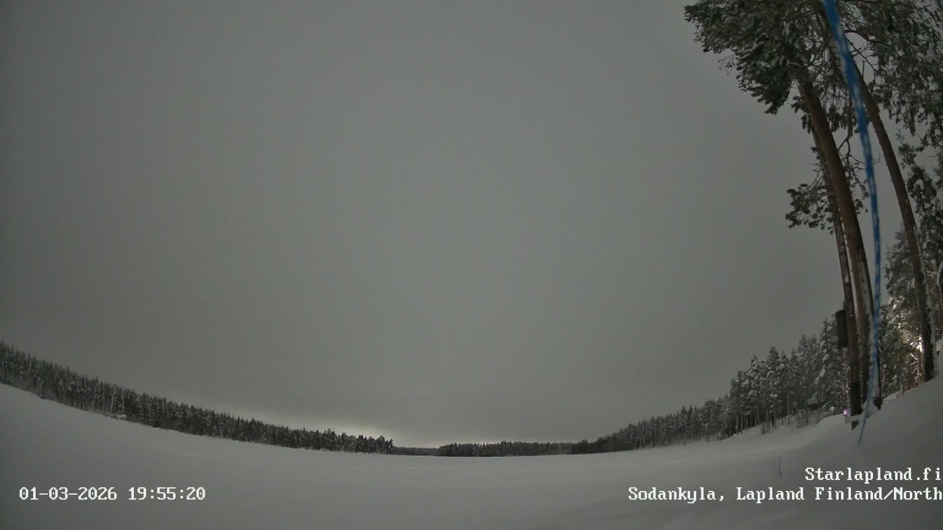 Sodankyla, Aurora Boreails/Northern Lights  Live Cam -  Sodankylä, Northern Lapland (Pohjois-Lappi), Lapland (Lappi),Finland
