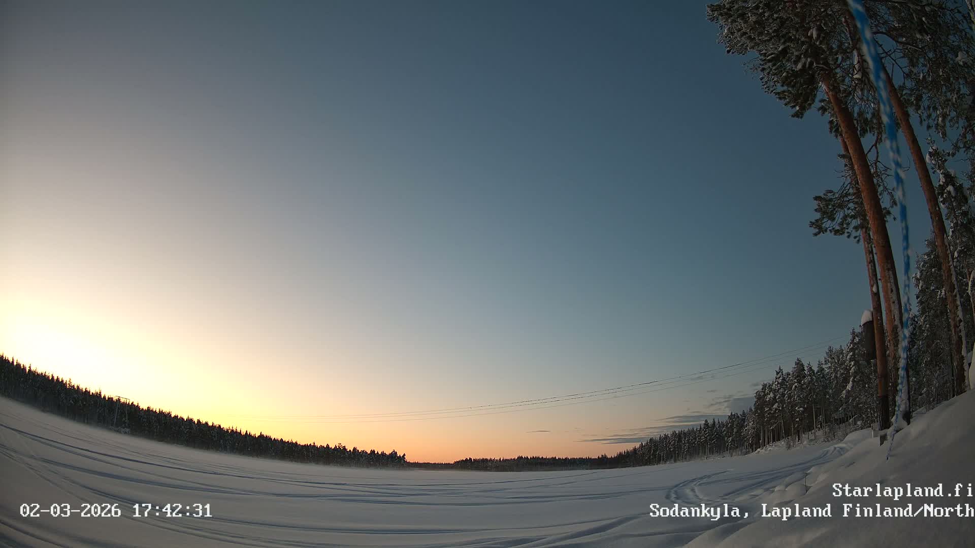 Sodankyla, Aurora Boreails/Northern Lights  Live Cam -  Sodankylä, Northern Lapland (Pohjois-Lappi), Lapland (Lappi),Finland