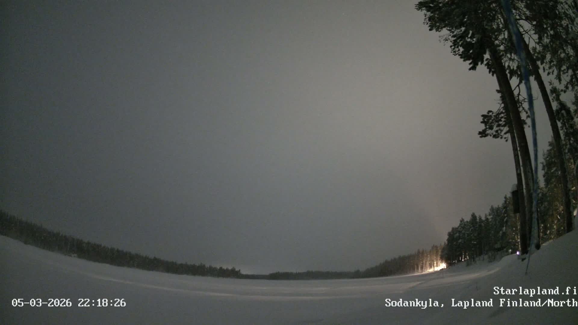 Sodankyla, Aurora Boreails/Northern Lights  Live Cam -  Sodankylä, Northern Lapland (Pohjois-Lappi), Lapland (Lappi),Finland