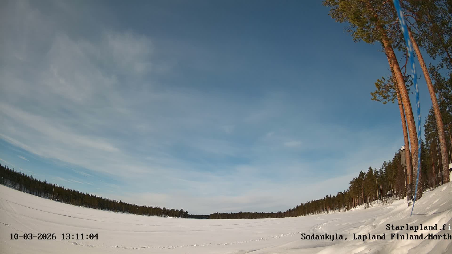 Sodankyla, Aurora Boreails/Northern Lights  Live Cam -  Sodankylä, Northern Lapland (Pohjois-Lappi), Lapland (Lappi),Finland