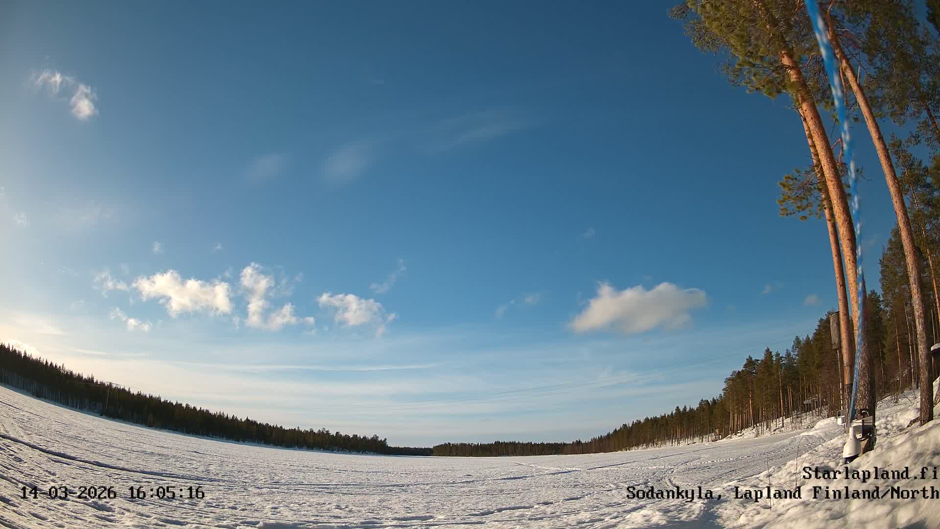 Sodankyla, Aurora Boreails/Northern Lights  Live Cam -  Sodankylä, Northern Lapland (Pohjois-Lappi), Lapland (Lappi),Finland