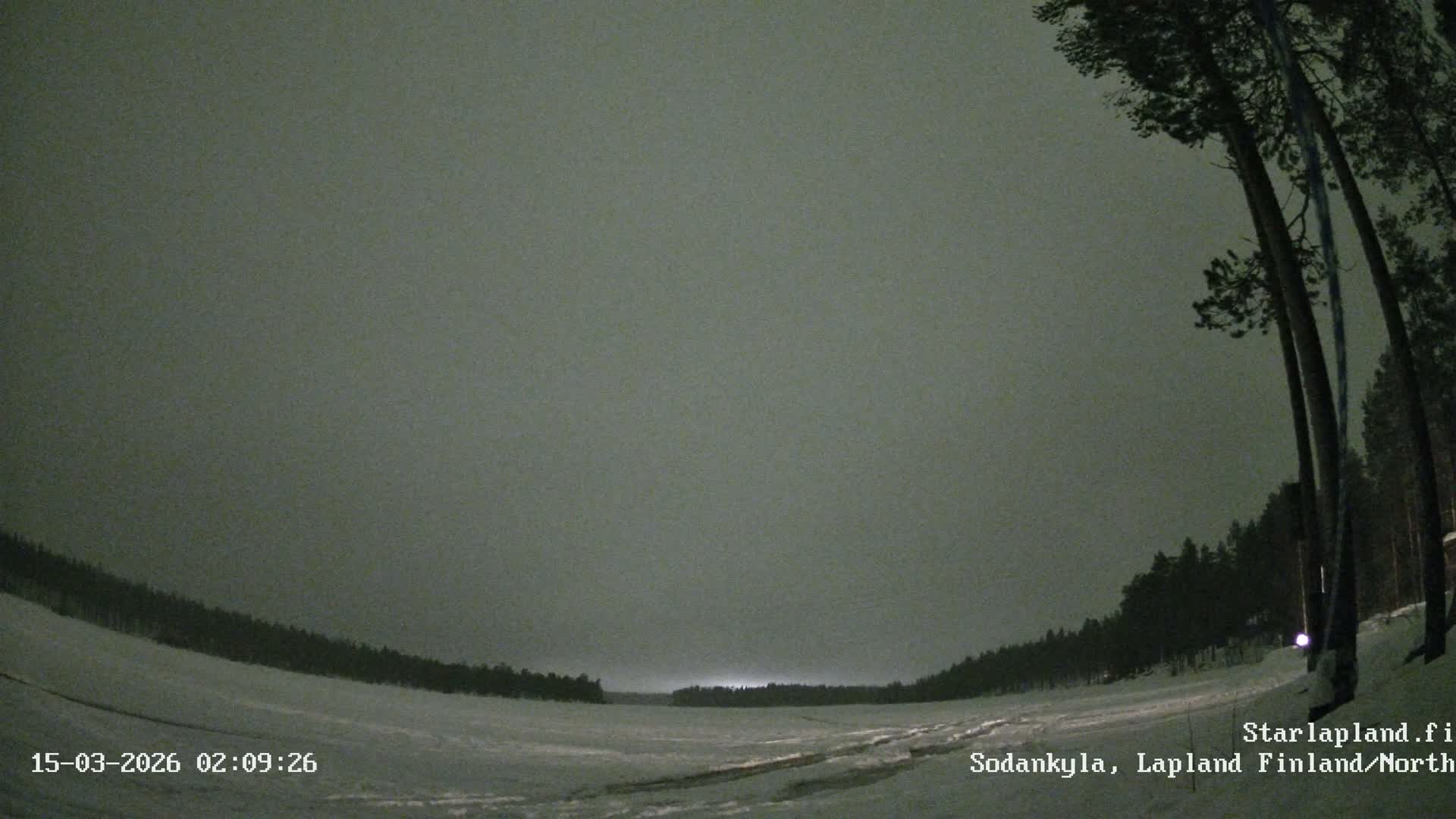 Sodankyla, Aurora Boreails/Northern Lights  Live Cam -  Sodankylä, Northern Lapland (Pohjois-Lappi), Lapland (Lappi),Finland