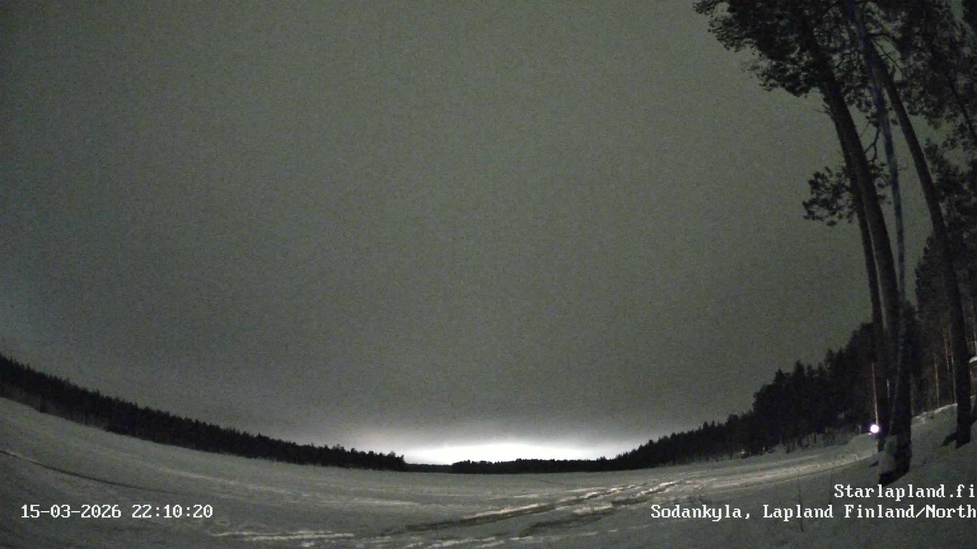 Sodankyla, Aurora Boreails/Northern Lights  Live Cam -  Sodankylä, Northern Lapland (Pohjois-Lappi), Lapland (Lappi),Finland