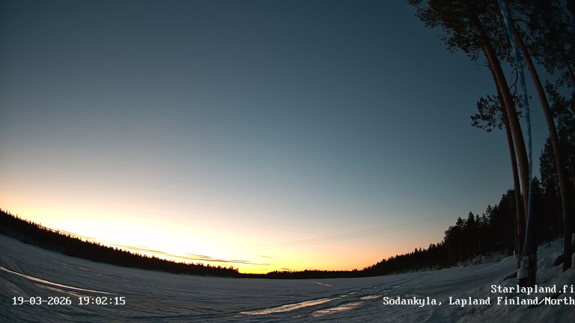 Sodankyla, Aurora Boreails/Northern Lights  Live Cam -  Sodankylä, Northern Lapland (Pohjois-Lappi), Lapland (Lappi),Finland