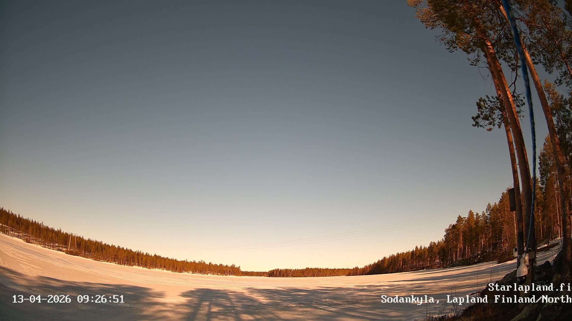 Sodankyla, Aurora Boreails/Northern Lights  Live Cam -  Sodankylä, Northern Lapland (Pohjois-Lappi), Lapland (Lappi),Finland
