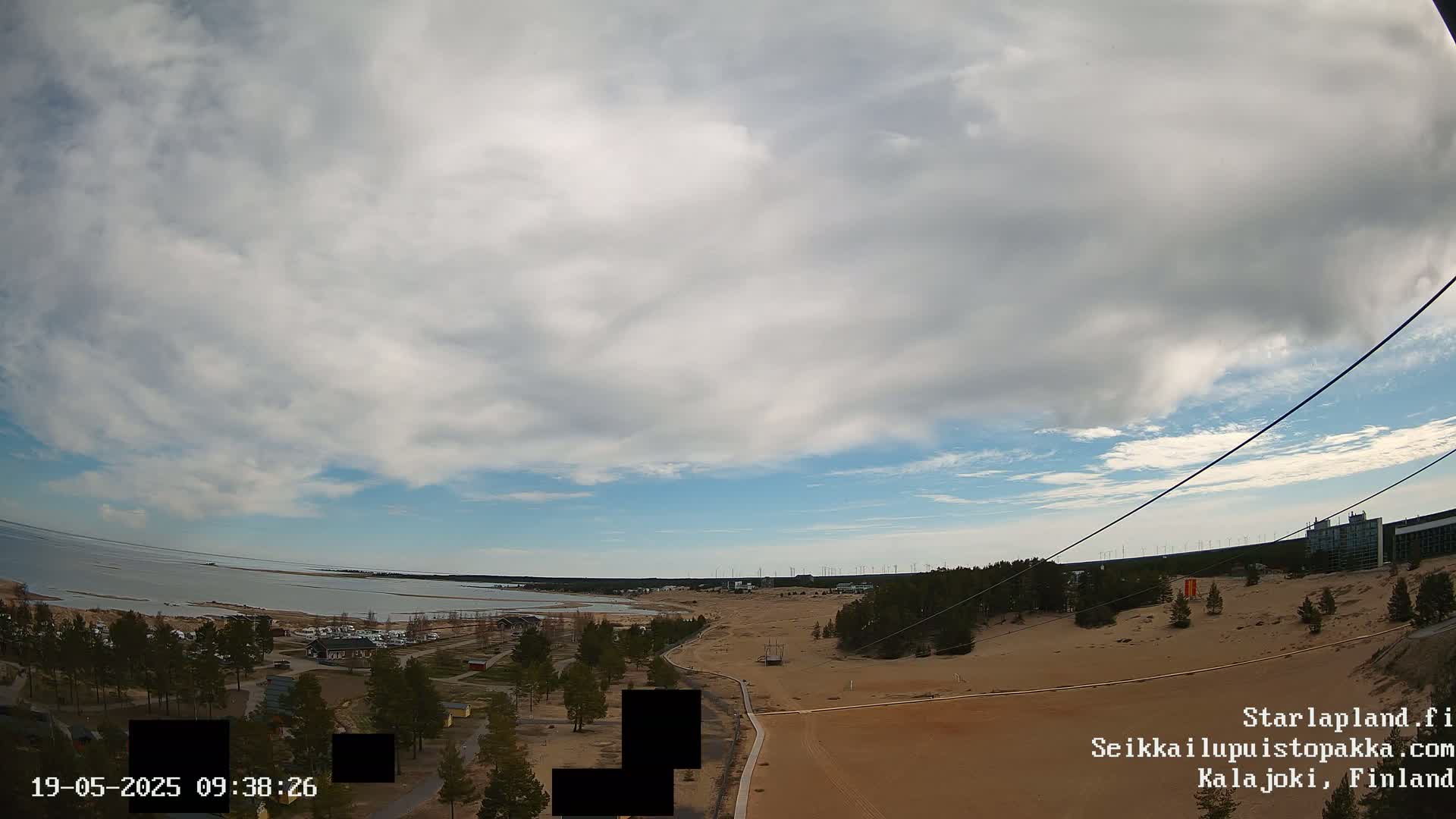 Adventure Park Pakka, Kalajoki, Aurora Boreails/Northern Lights  Live Cam - Kalajoki, Ylivieska, North Ostrobothnia, Finland