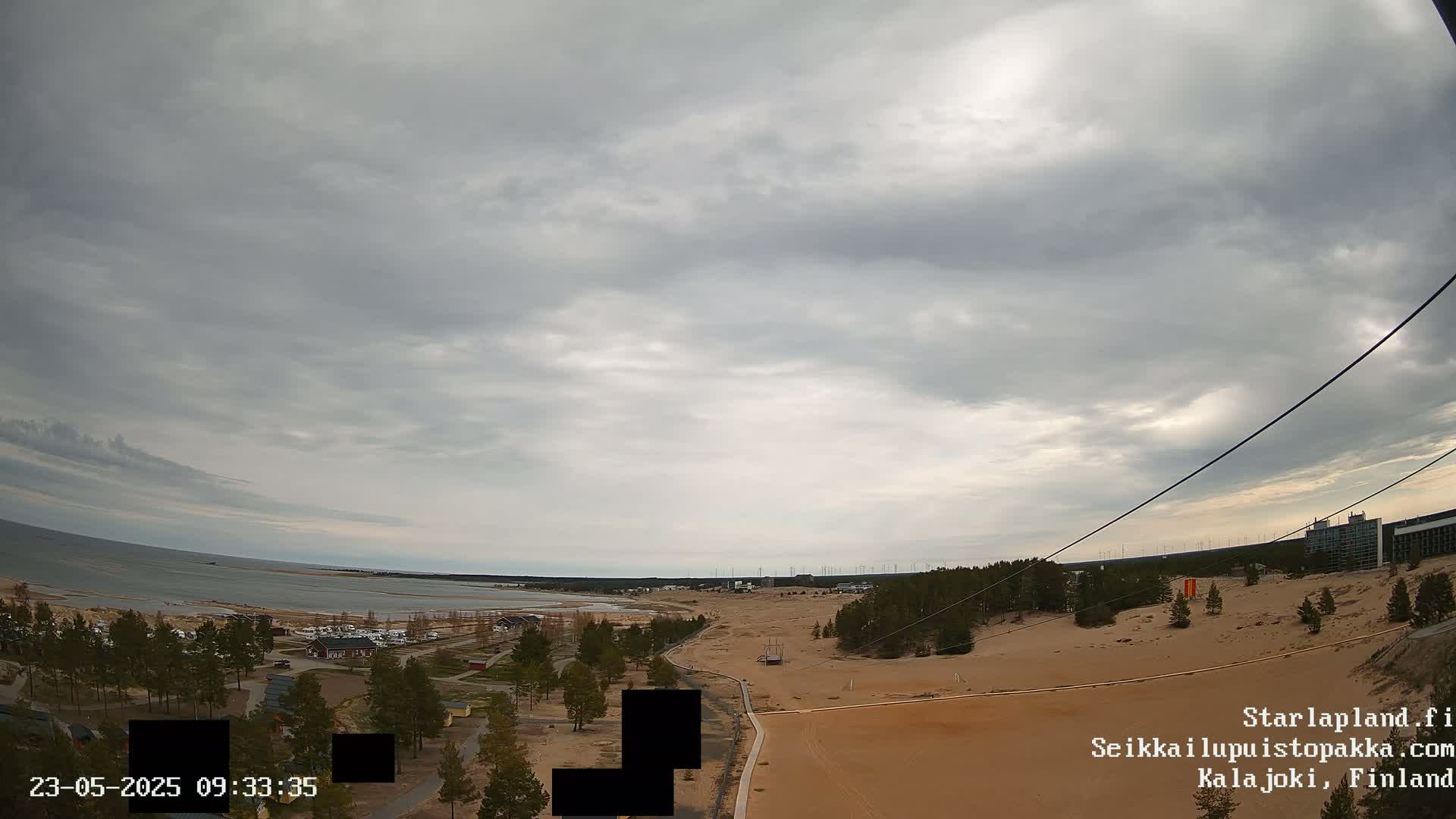Adventure Park Pakka, Kalajoki, Aurora Boreails/Northern Lights  Live Cam - Kalajoki, Ylivieska, North Ostrobothnia, Finland
