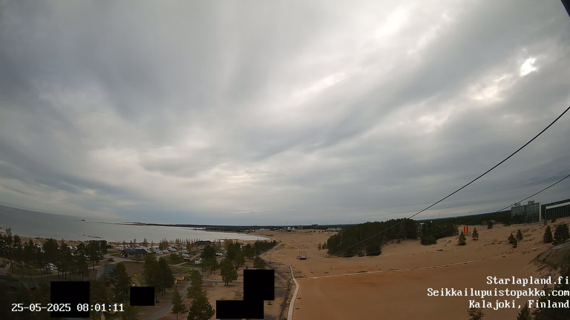 Adventure Park Pakka, Kalajoki, Aurora Boreails/Northern Lights  Live Cam - Kalajoki, Ylivieska, North Ostrobothnia, Finland