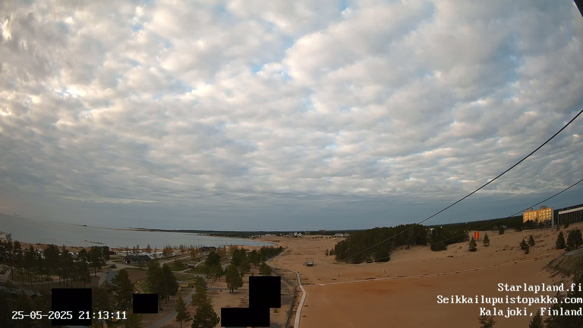Adventure Park Pakka, Kalajoki, Aurora Boreails/Northern Lights  Live Cam - Kalajoki, Ylivieska, North Ostrobothnia, Finland