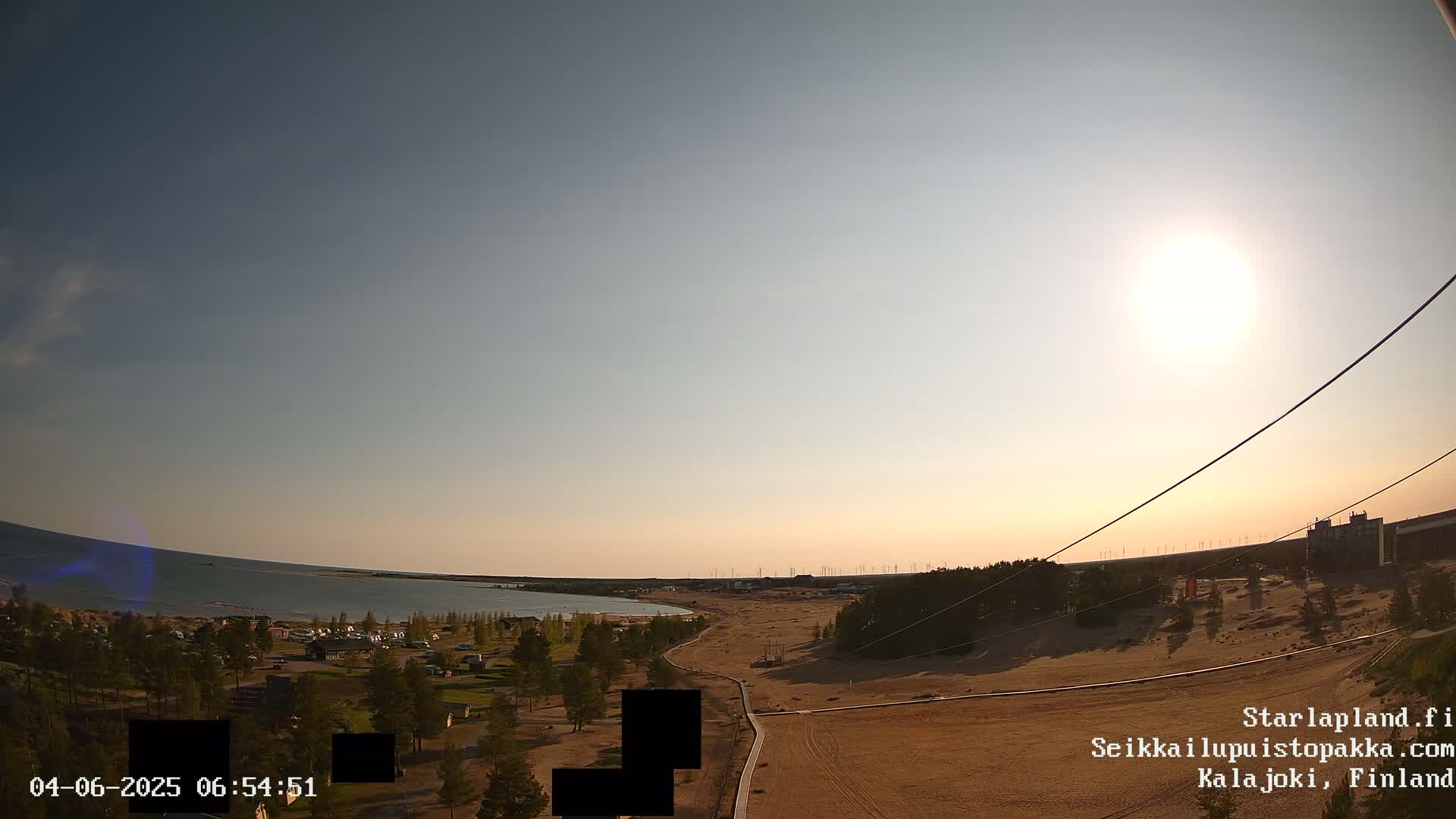 Adventure Park Pakka, Kalajoki, Aurora Boreails/Northern Lights  Live Cam - Kalajoki, Ylivieska, North Ostrobothnia, Finland