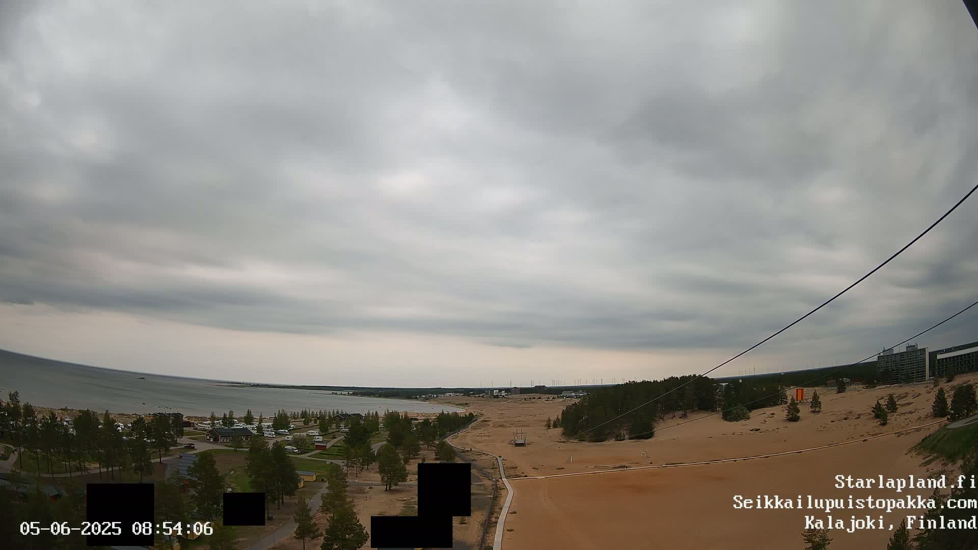 Adventure Park Pakka, Kalajoki, Aurora Boreails/Northern Lights  Live Cam - Kalajoki, Ylivieska, North Ostrobothnia, Finland