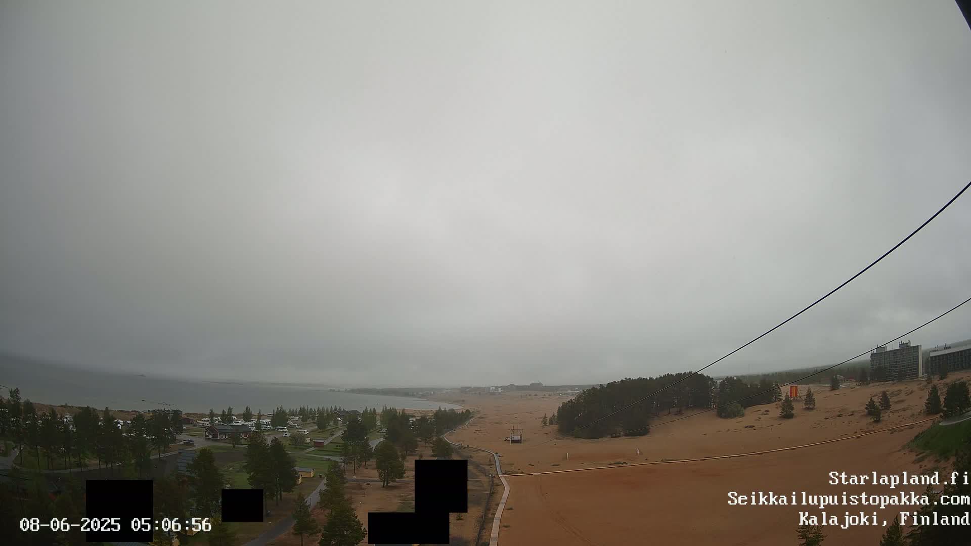 Adventure Park Pakka, Kalajoki, Aurora Boreails/Northern Lights  Live Cam - Kalajoki, Ylivieska, North Ostrobothnia, Finland