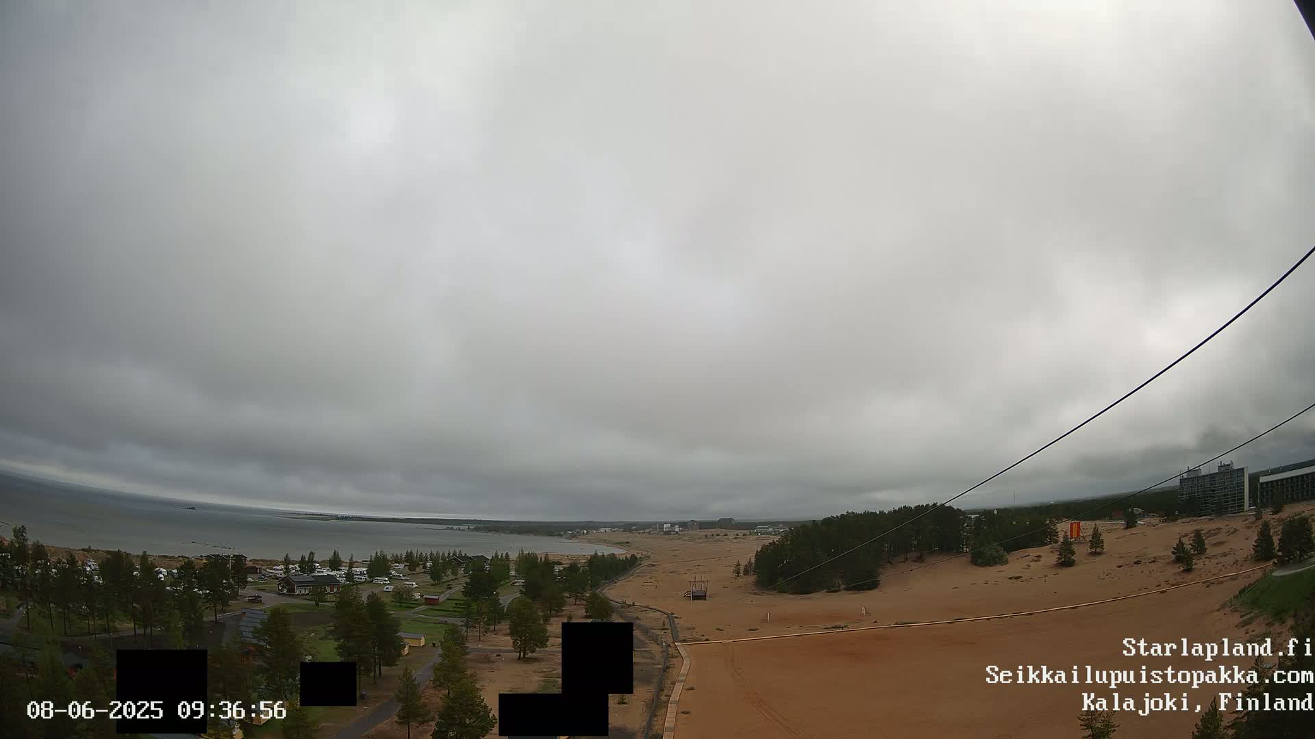Adventure Park Pakka, Kalajoki, Aurora Boreails/Northern Lights  Live Cam - Kalajoki, Ylivieska, North Ostrobothnia, Finland