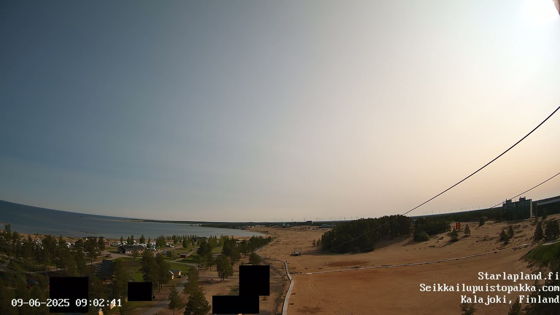Adventure Park Pakka, Kalajoki, Aurora Boreails/Northern Lights  Live Cam - Kalajoki, Ylivieska, North Ostrobothnia, Finland