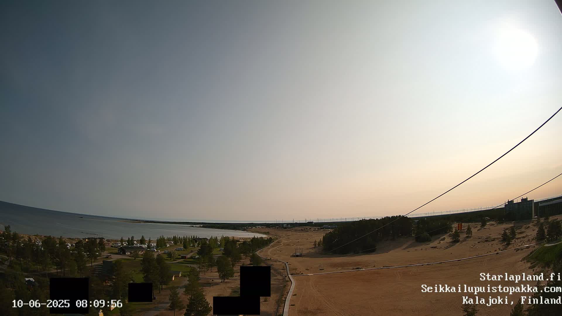 Adventure Park Pakka, Kalajoki, Aurora Boreails/Northern Lights  Live Cam - Kalajoki, Ylivieska, North Ostrobothnia, Finland