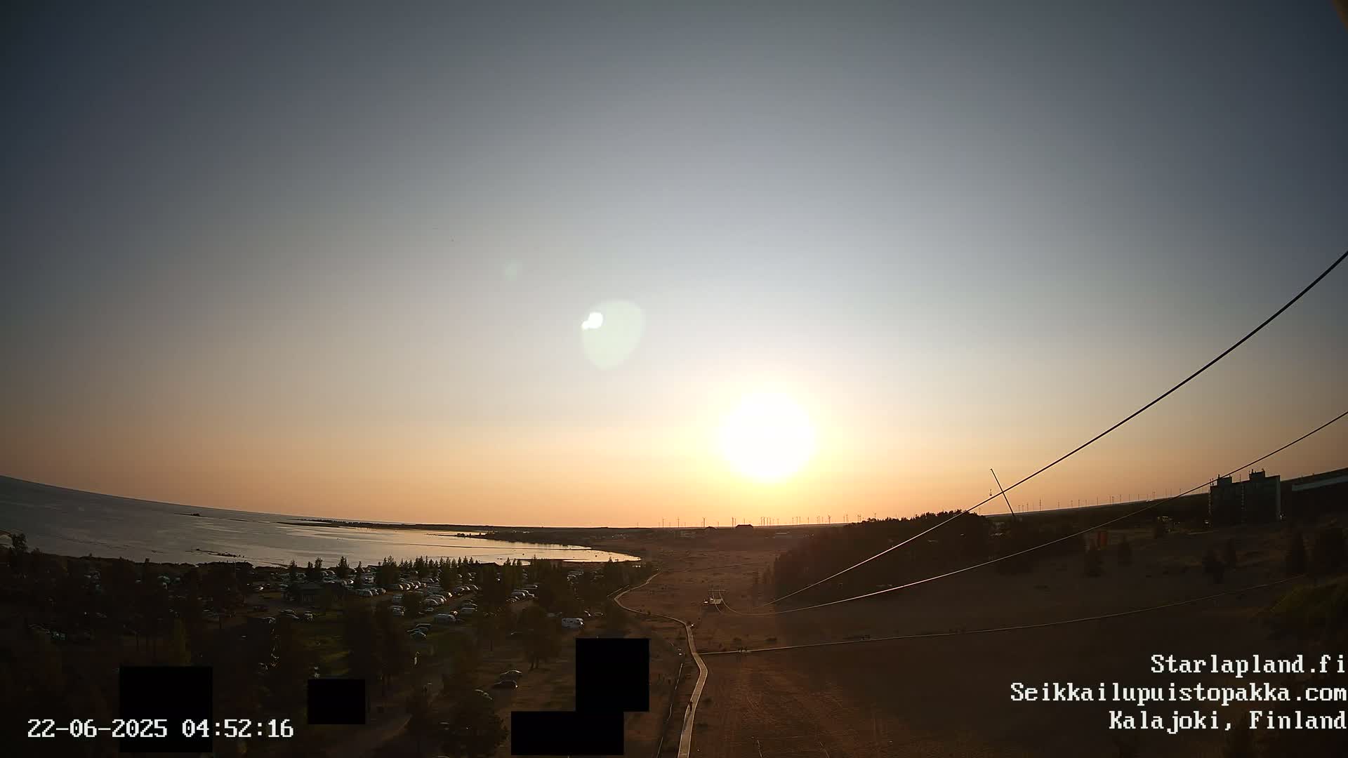 Adventure Park Pakka, Kalajoki, Aurora Boreails/Northern Lights  Live Cam - Kalajoki, Ylivieska, North Ostrobothnia, Finland