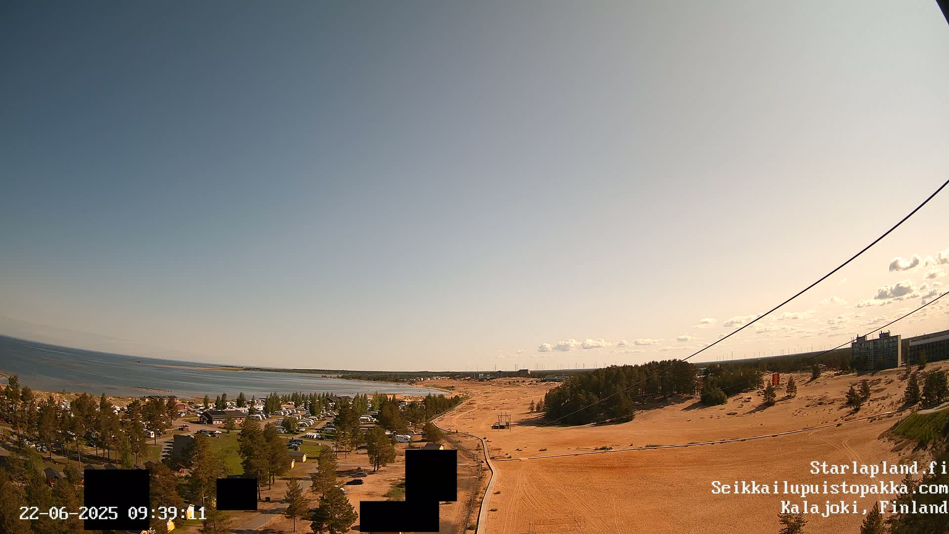 Adventure Park Pakka, Kalajoki, Aurora Boreails/Northern Lights  Live Cam - Kalajoki, Ylivieska, North Ostrobothnia, Finland