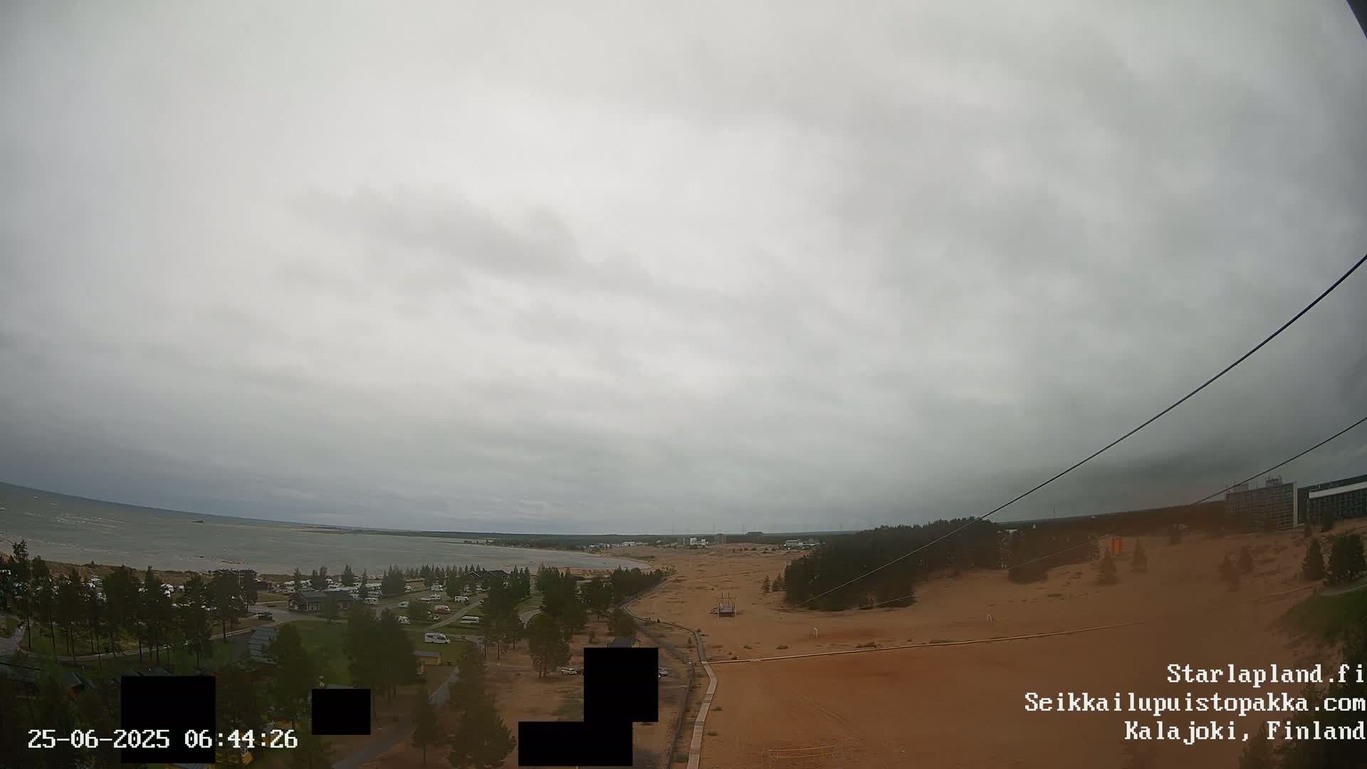 Adventure Park Pakka, Kalajoki, Aurora Boreails/Northern Lights  Live Cam - Kalajoki, Ylivieska, North Ostrobothnia, Finland