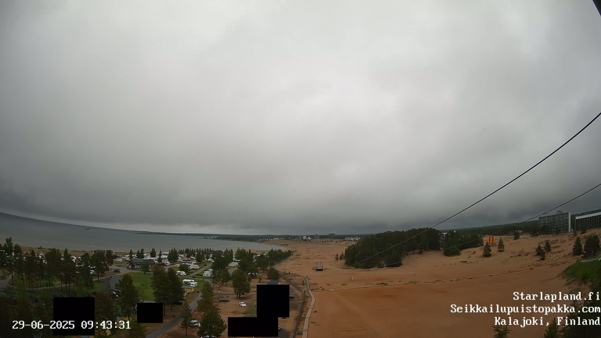 Adventure Park Pakka, Kalajoki, Aurora Boreails/Northern Lights  Live Cam - Kalajoki, Ylivieska, North Ostrobothnia, Finland