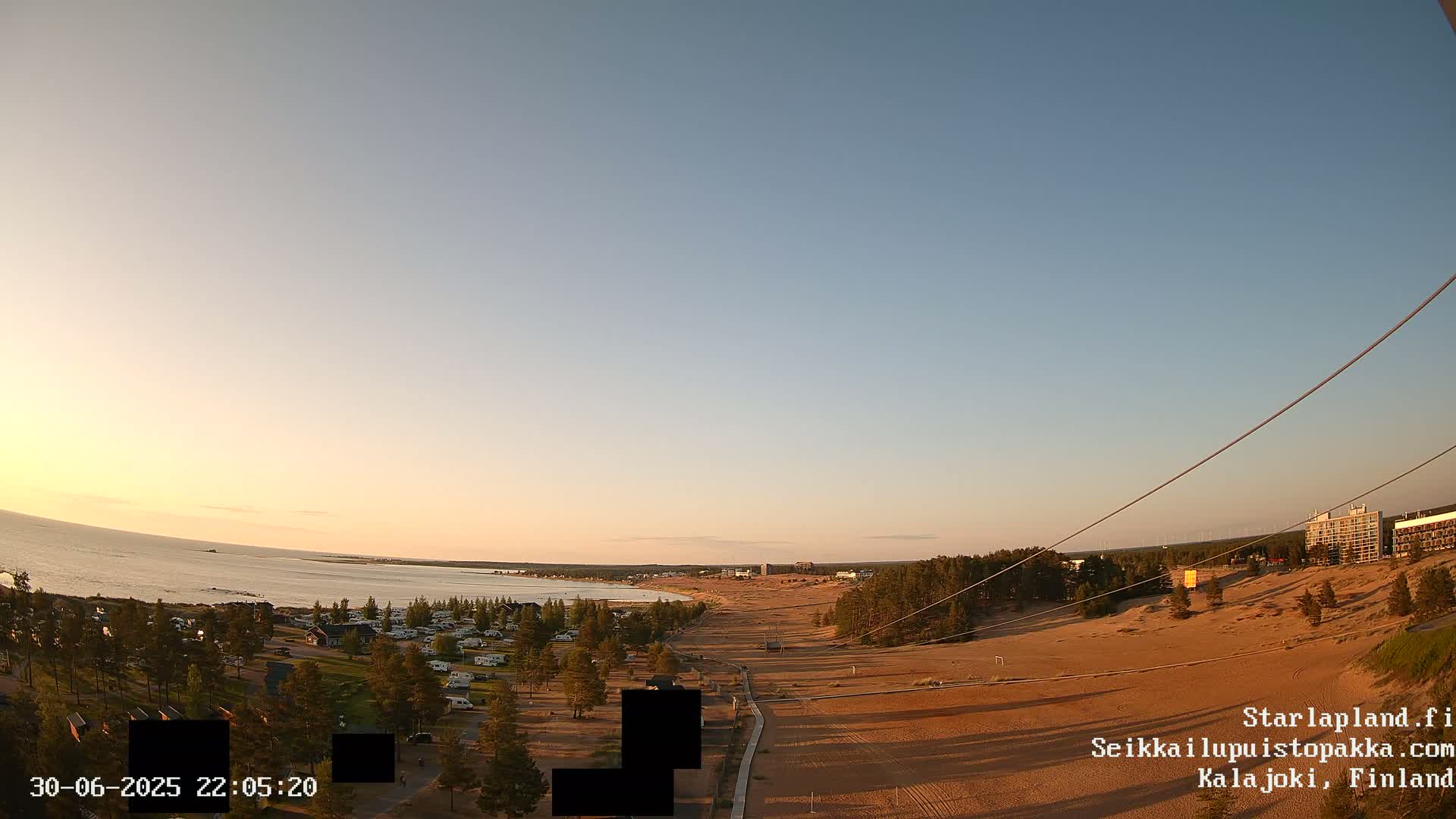 Adventure Park Pakka, Kalajoki, Aurora Boreails/Northern Lights  Live Cam - Kalajoki, Ylivieska, North Ostrobothnia, Finland