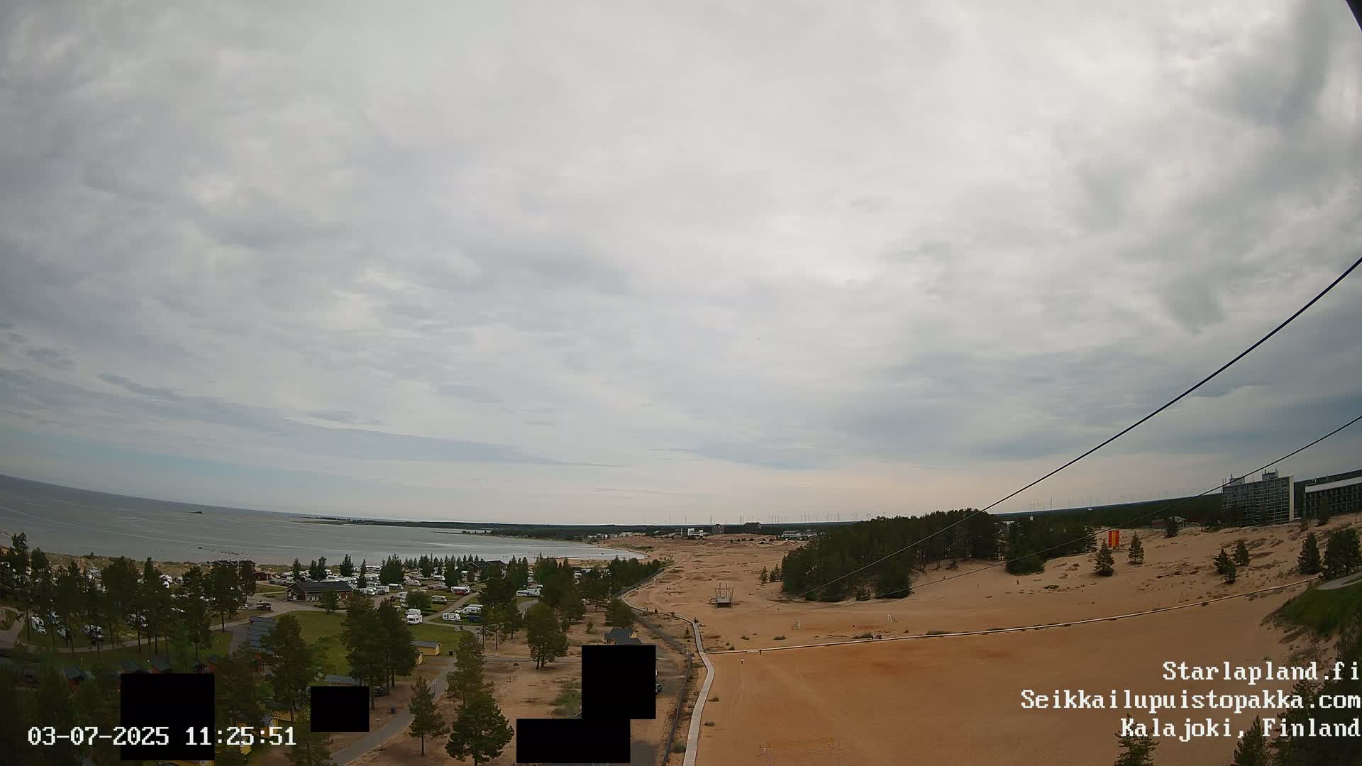 Adventure Park Pakka, Kalajoki, Aurora Boreails/Northern Lights  Live Cam - Kalajoki, Ylivieska, North Ostrobothnia, Finland