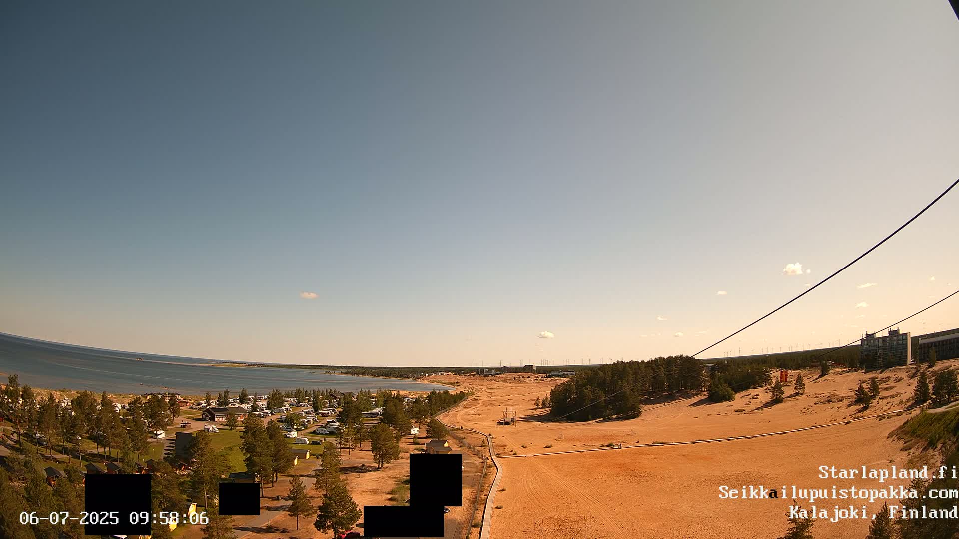 Adventure Park Pakka, Kalajoki, Aurora Boreails/Northern Lights  Live Cam - Kalajoki, Ylivieska, North Ostrobothnia, Finland