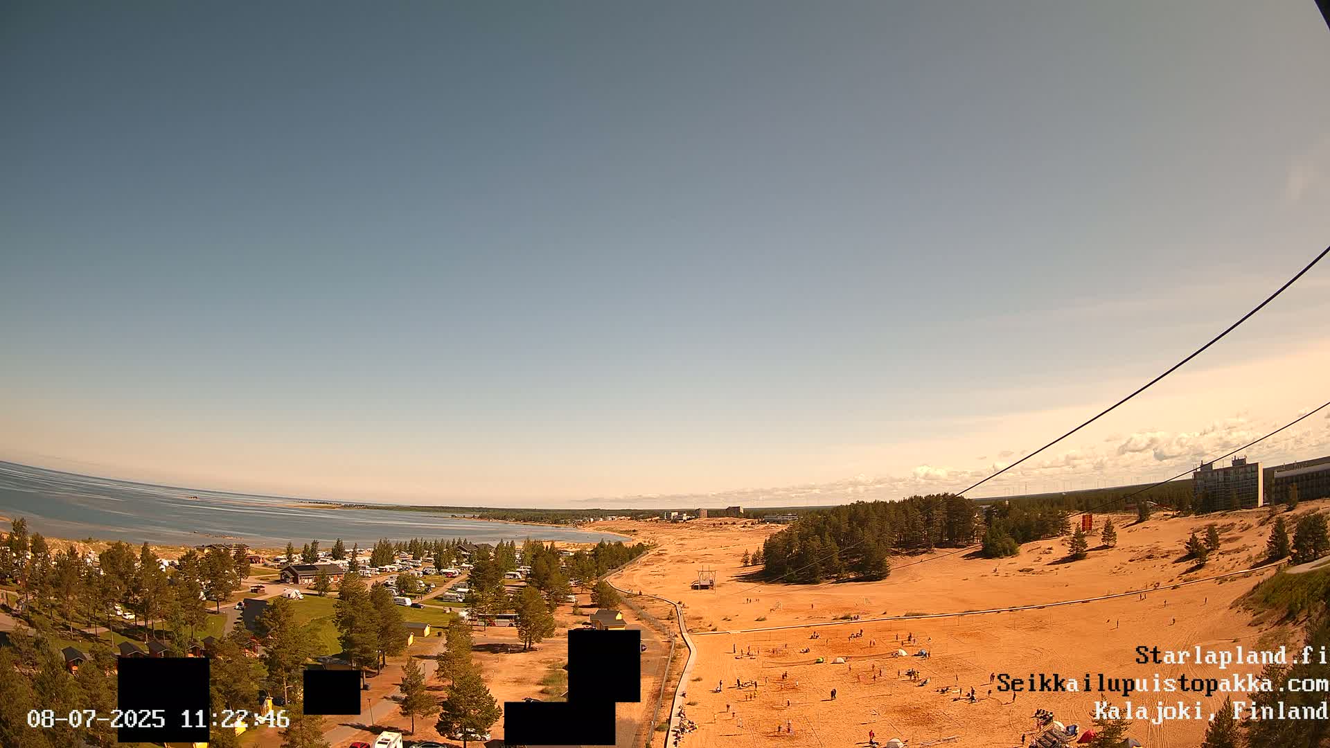 Adventure Park Pakka, Kalajoki, Aurora Boreails/Northern Lights  Live Cam - Kalajoki, Ylivieska, North Ostrobothnia, Finland