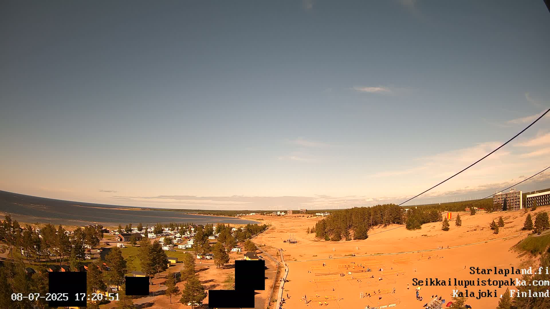 Adventure Park Pakka, Kalajoki, Aurora Boreails/Northern Lights  Live Cam - Kalajoki, Ylivieska, North Ostrobothnia, Finland