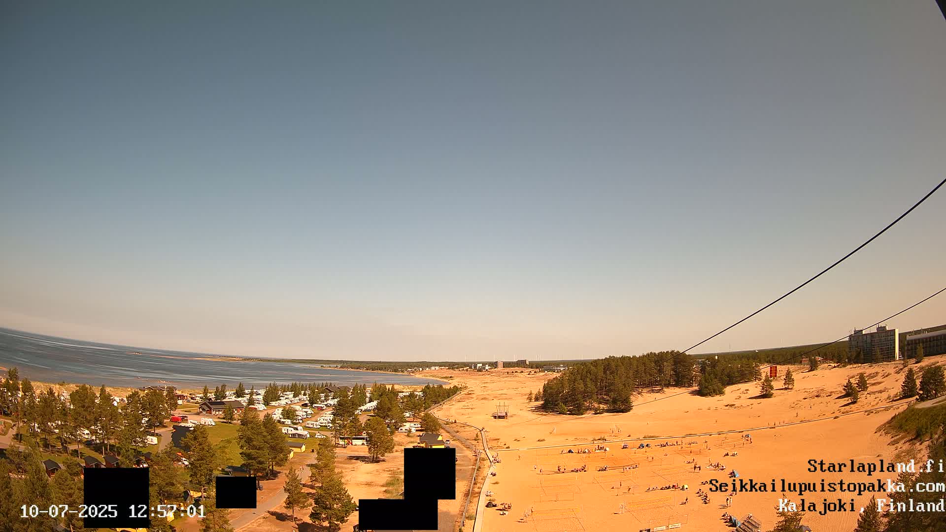 Adventure Park Pakka, Kalajoki, Aurora Boreails/Northern Lights  Live Cam - Kalajoki, Ylivieska, North Ostrobothnia, Finland