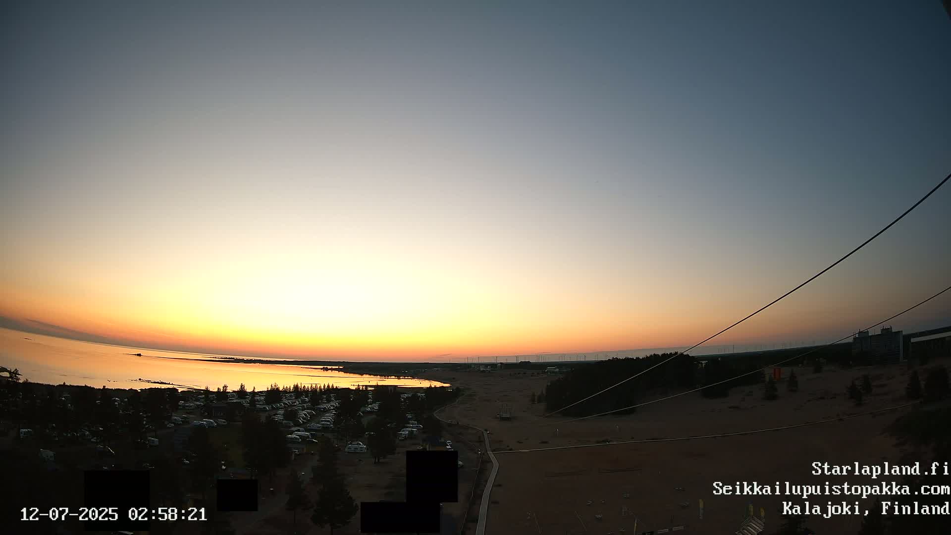 Adventure Park Pakka, Kalajoki, Aurora Boreails/Northern Lights  Live Cam - Kalajoki, Ylivieska, North Ostrobothnia, Finland