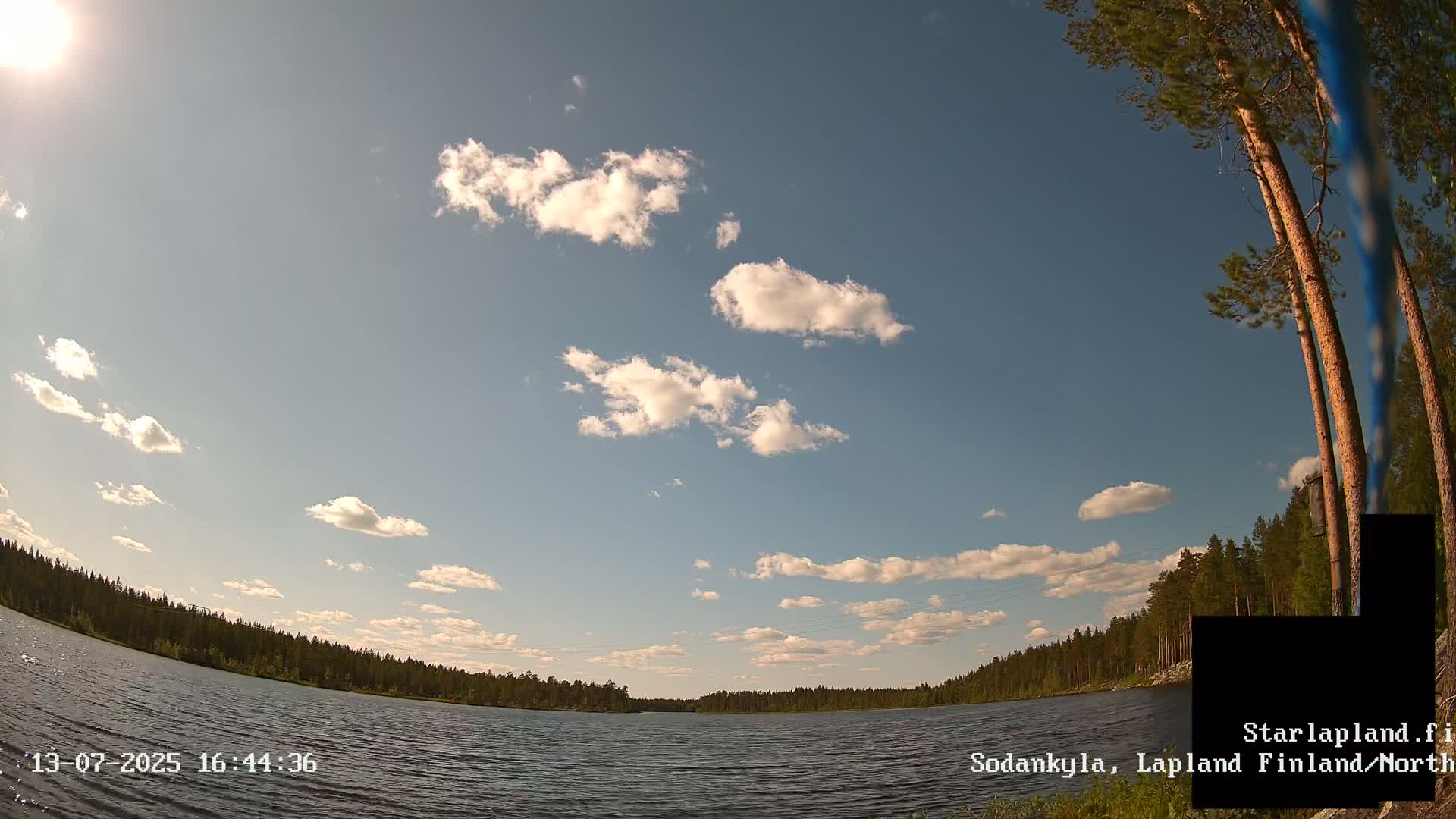 Adventure Park Pakka, Kalajoki, Aurora Boreails/Northern Lights  Live Cam - Kalajoki, Ylivieska, North Ostrobothnia, Finland
