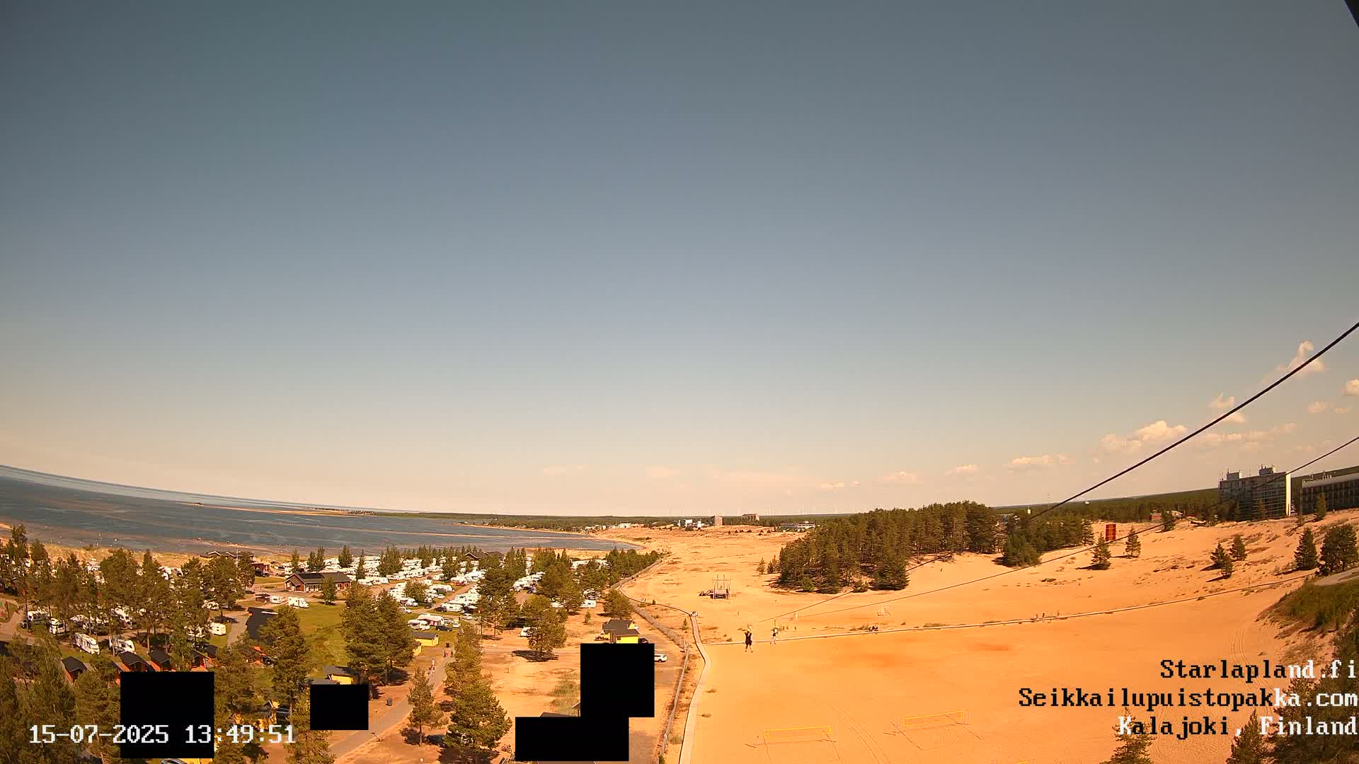 Adventure Park Pakka, Kalajoki, Aurora Boreails/Northern Lights  Live Cam - Kalajoki, Ylivieska, North Ostrobothnia, Finland