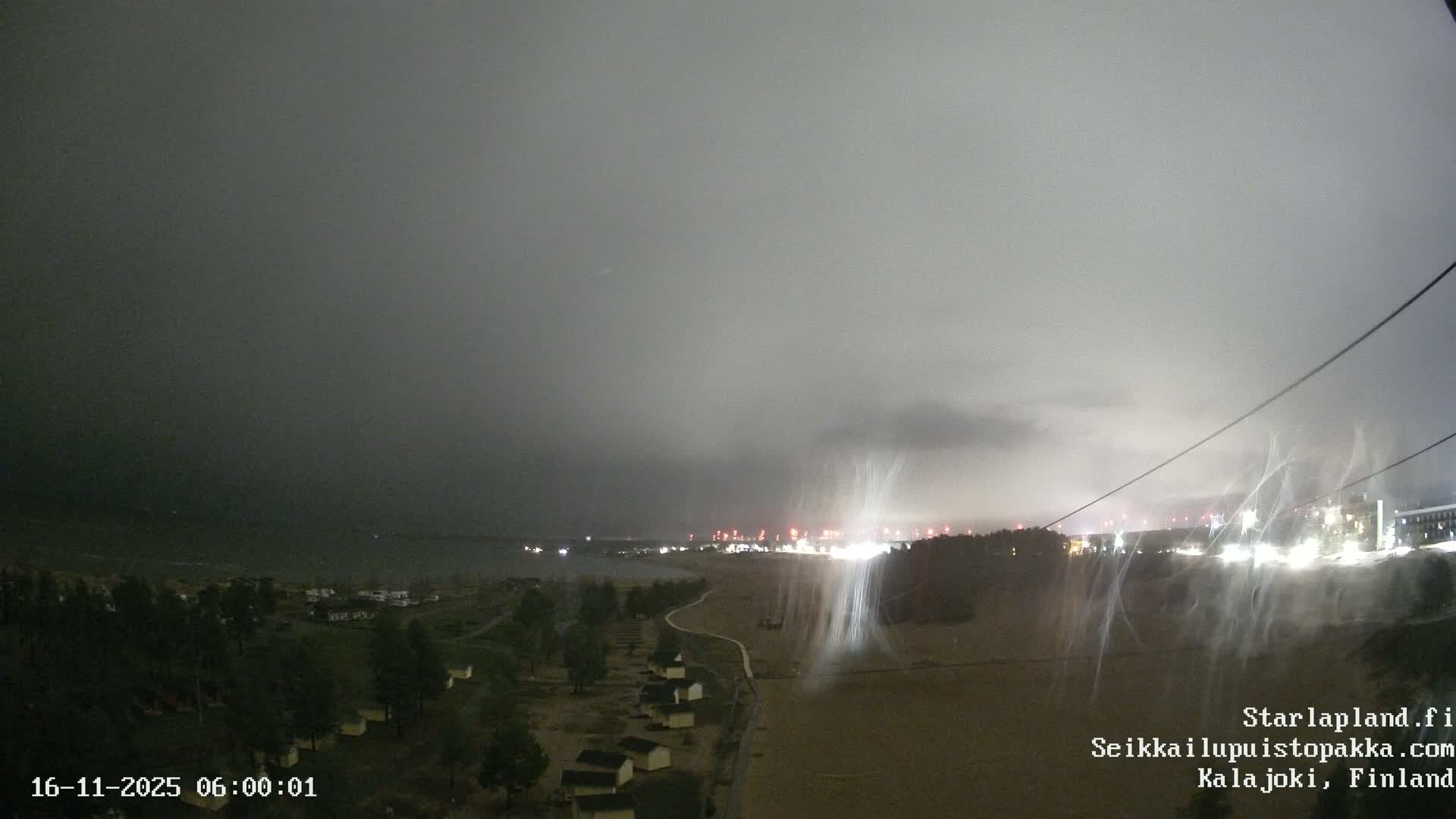 Adventure Park Pakka, Kalajoki, Aurora Boreails/Northern Lights  Live Cam - Kalajoki, Ylivieska, North Ostrobothnia, Finland