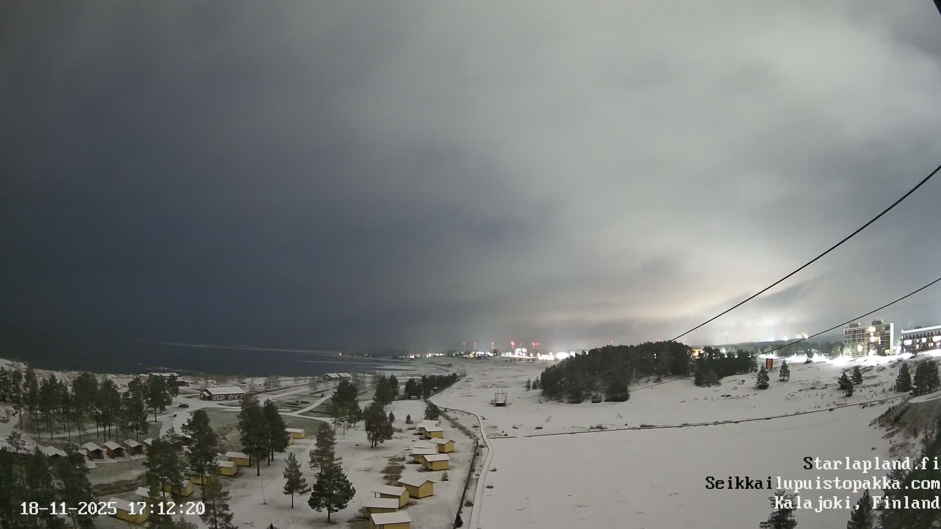 Adventure Park Pakka, Kalajoki, Aurora Boreails/Northern Lights  Live Cam - Kalajoki, Ylivieska, North Ostrobothnia, Finland
