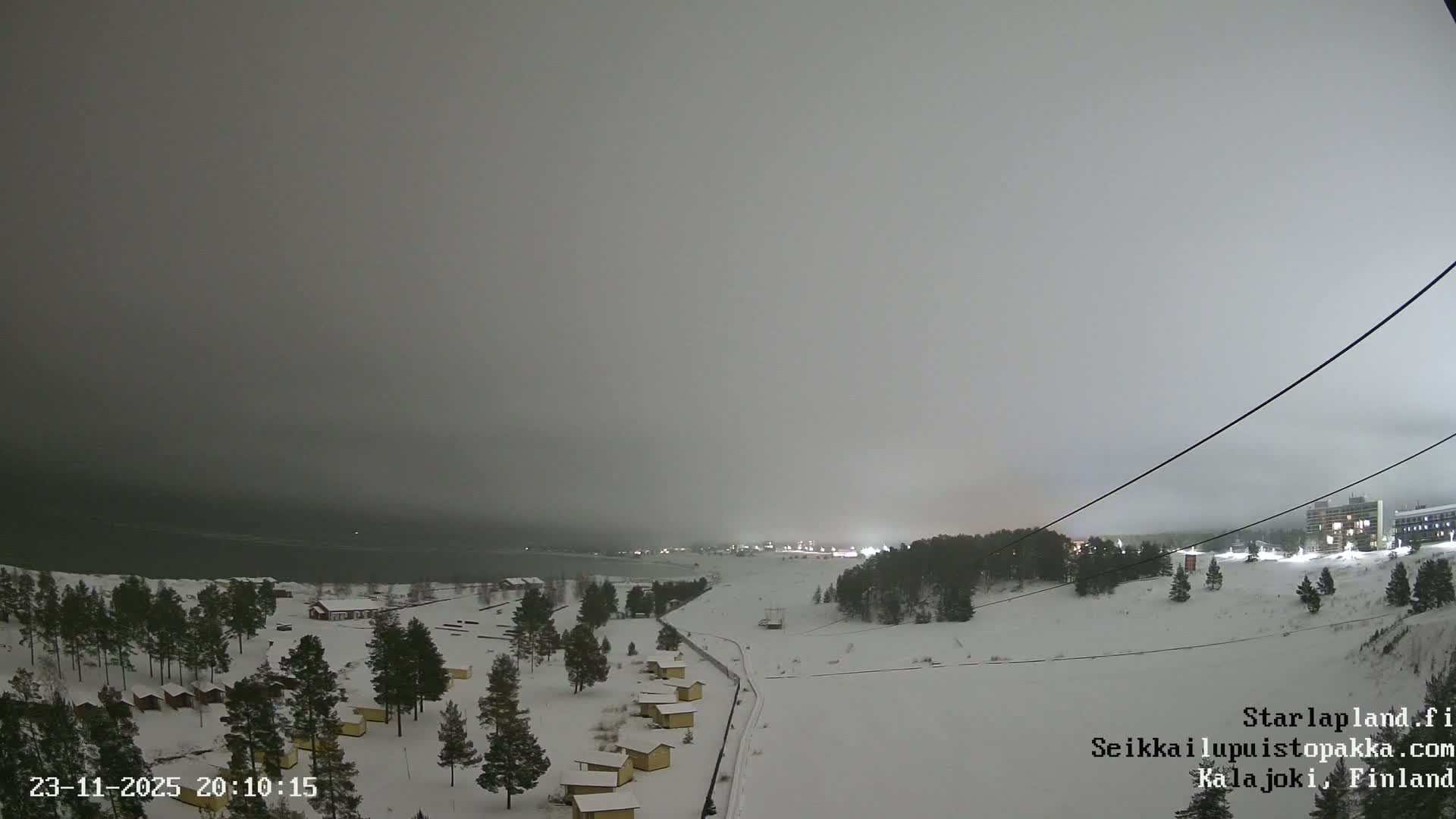 Adventure Park Pakka, Kalajoki, Aurora Boreails/Northern Lights  Live Cam - Kalajoki, Ylivieska, North Ostrobothnia, Finland