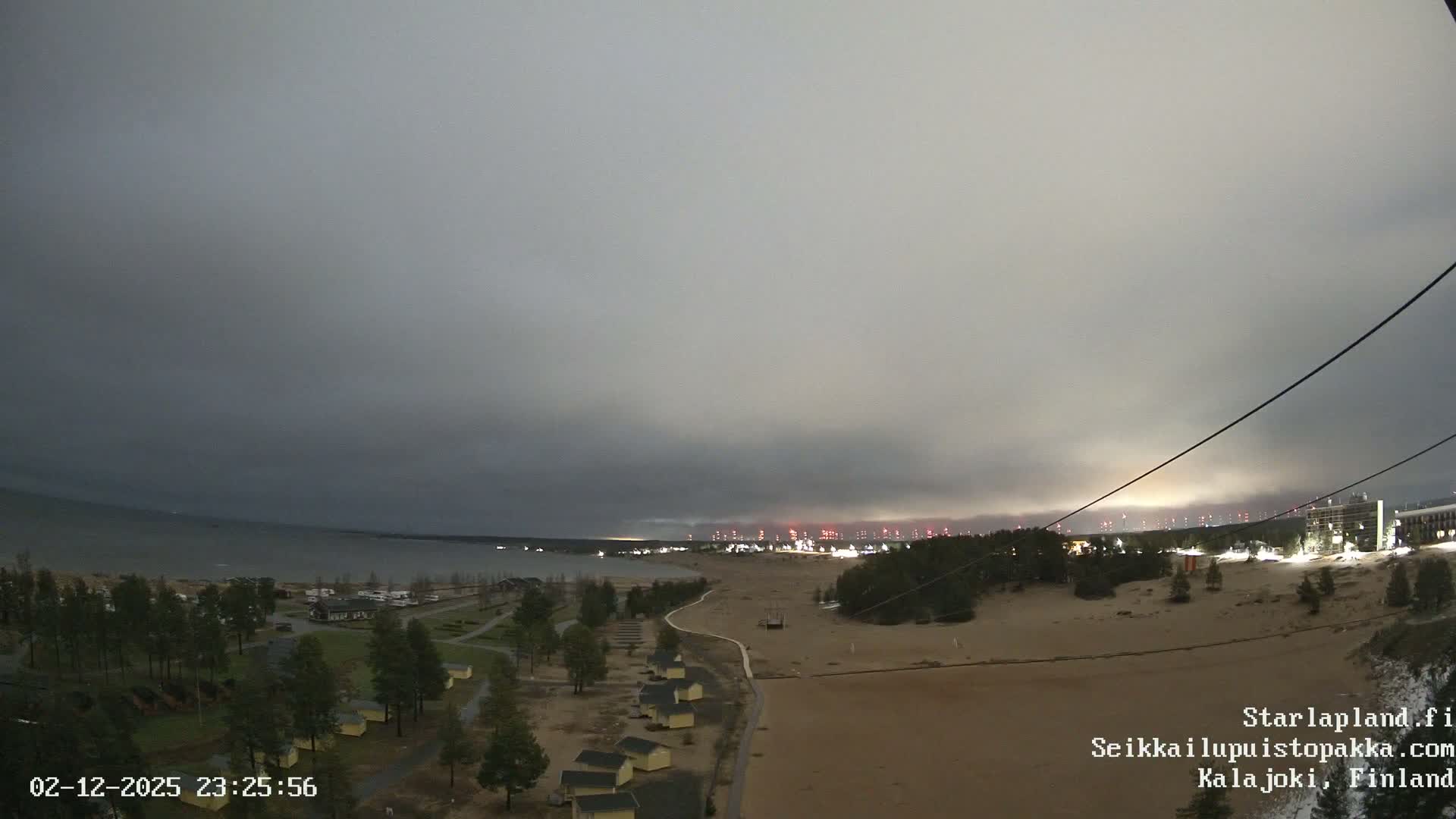 Adventure Park Pakka, Kalajoki, Aurora Boreails/Northern Lights  Live Cam - Kalajoki, Ylivieska, North Ostrobothnia, Finland