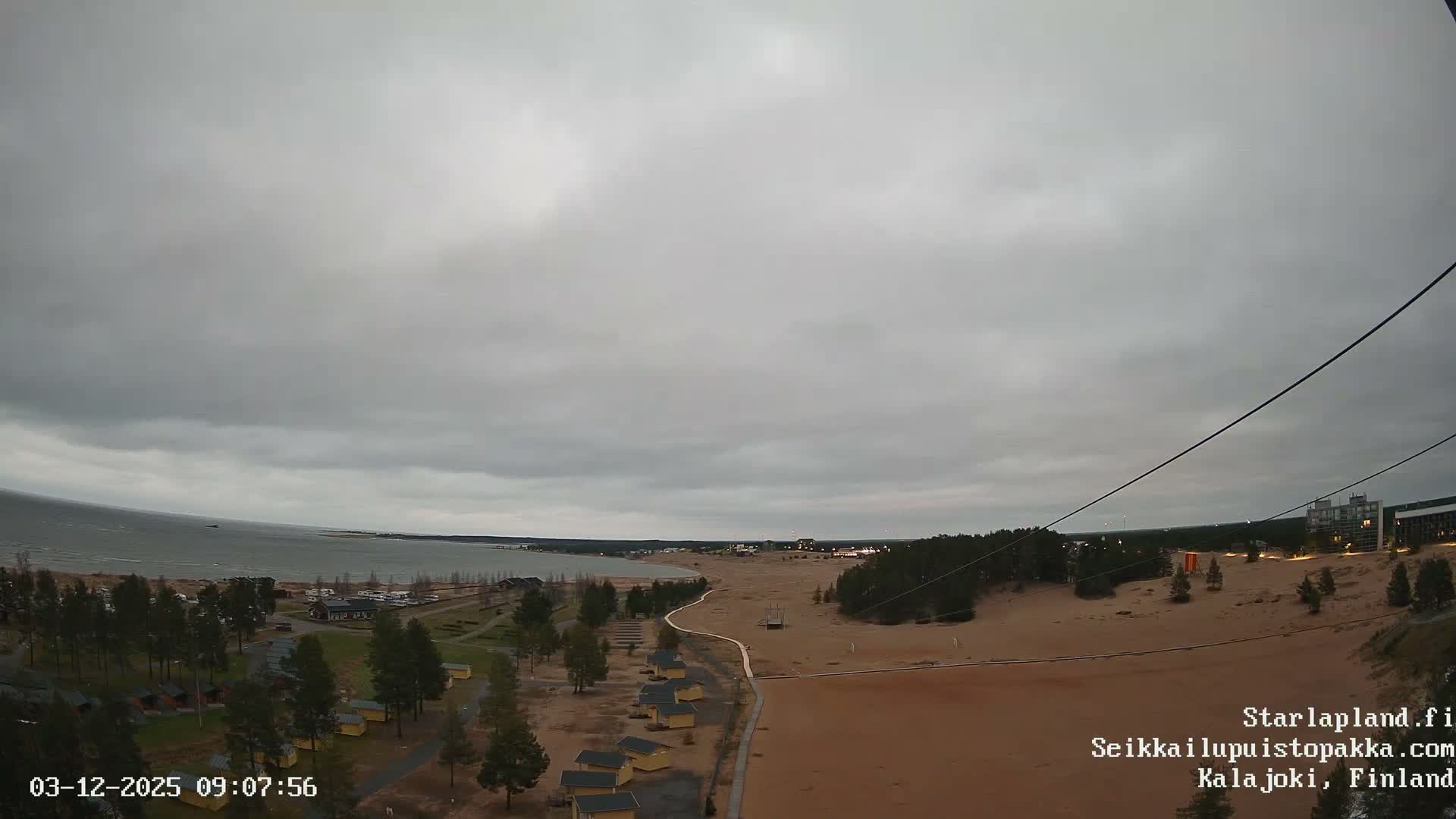 Adventure Park Pakka, Kalajoki, Aurora Boreails/Northern Lights  Live Cam - Kalajoki, Ylivieska, North Ostrobothnia, Finland