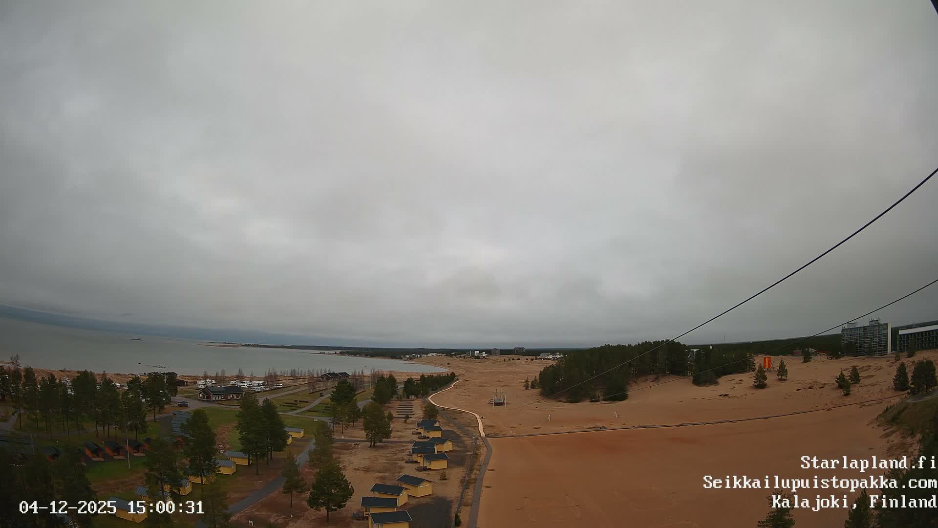 Adventure Park Pakka, Kalajoki, Aurora Boreails/Northern Lights  Live Cam - Kalajoki, Ylivieska, North Ostrobothnia, Finland