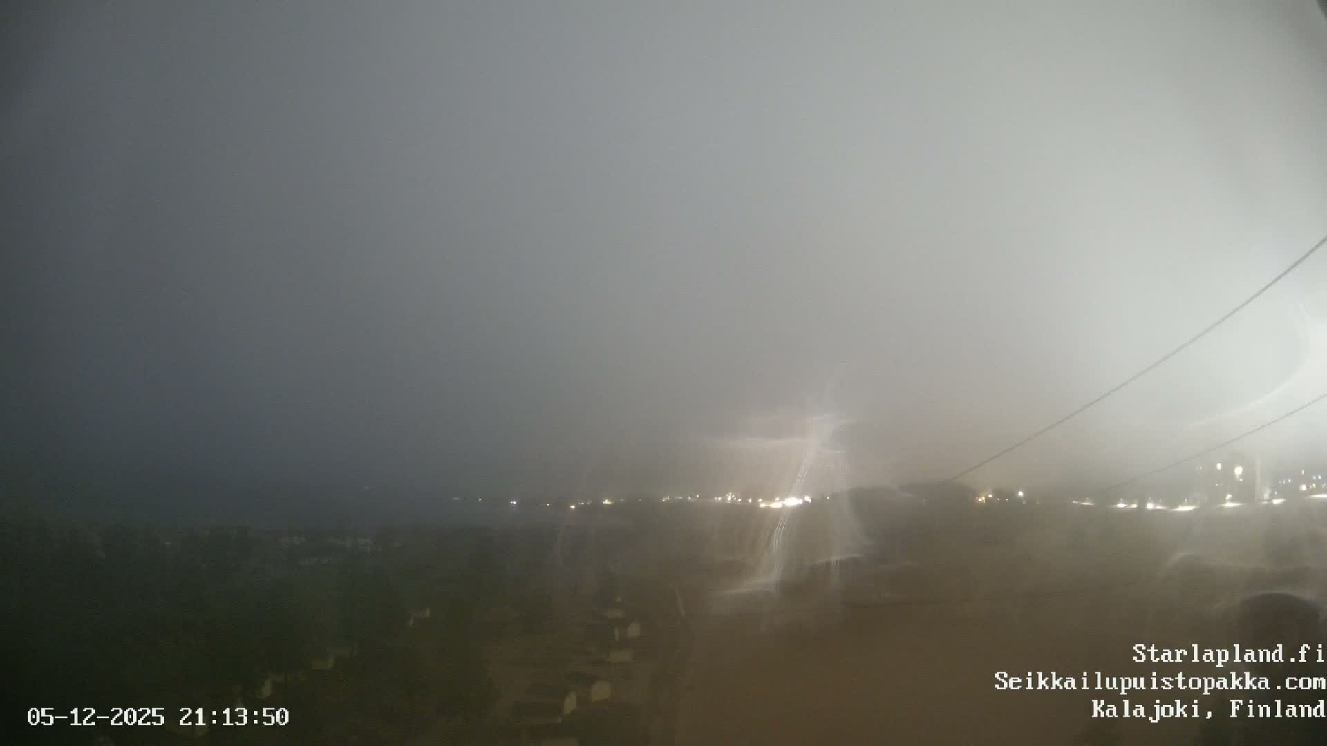 Adventure Park Pakka, Kalajoki, Aurora Boreails/Northern Lights  Live Cam - Kalajoki, Ylivieska, North Ostrobothnia, Finland