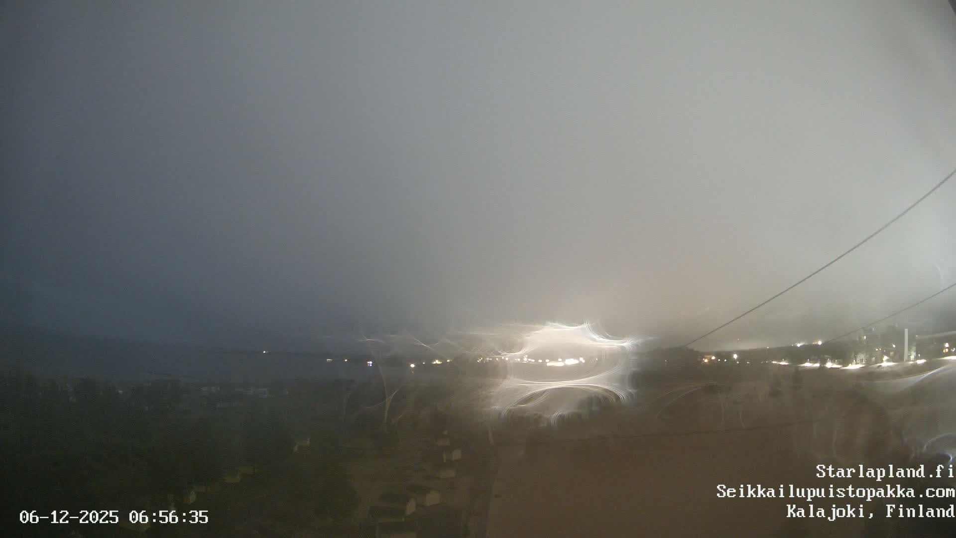 Adventure Park Pakka, Kalajoki, Aurora Boreails/Northern Lights  Live Cam - Kalajoki, Ylivieska, North Ostrobothnia, Finland