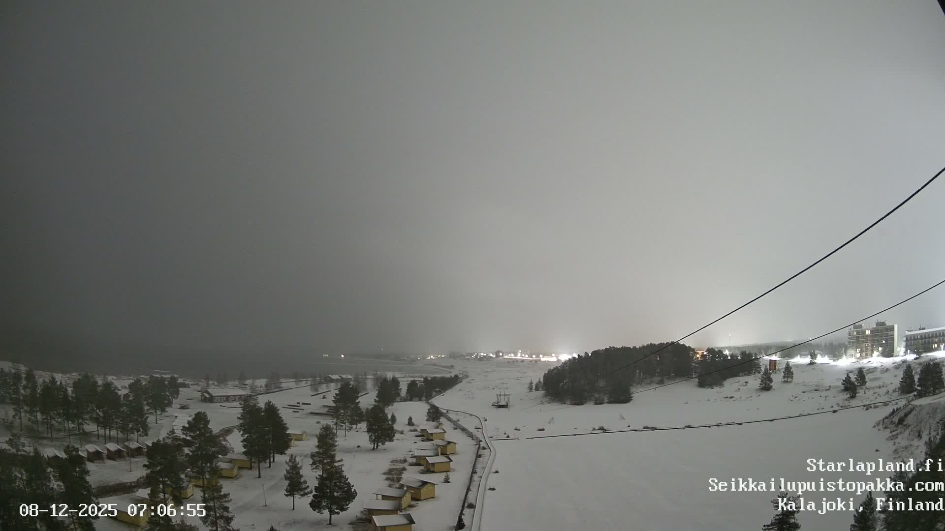 Adventure Park Pakka, Kalajoki, Aurora Boreails/Northern Lights  Live Cam - Kalajoki, Ylivieska, North Ostrobothnia, Finland