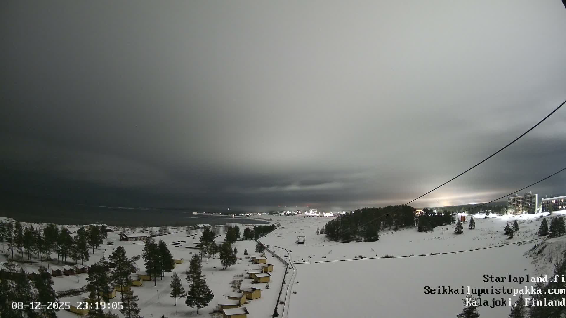 Adventure Park Pakka, Kalajoki, Aurora Boreails/Northern Lights  Live Cam - Kalajoki, Ylivieska, North Ostrobothnia, Finland