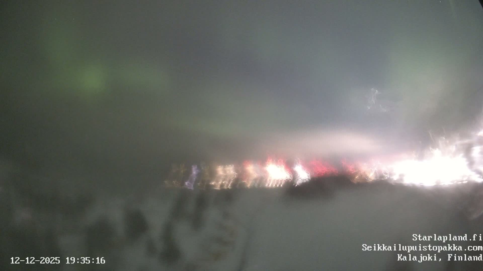 Adventure Park Pakka, Kalajoki, Aurora Boreails/Northern Lights  Live Cam - Kalajoki, Ylivieska, North Ostrobothnia, Finland