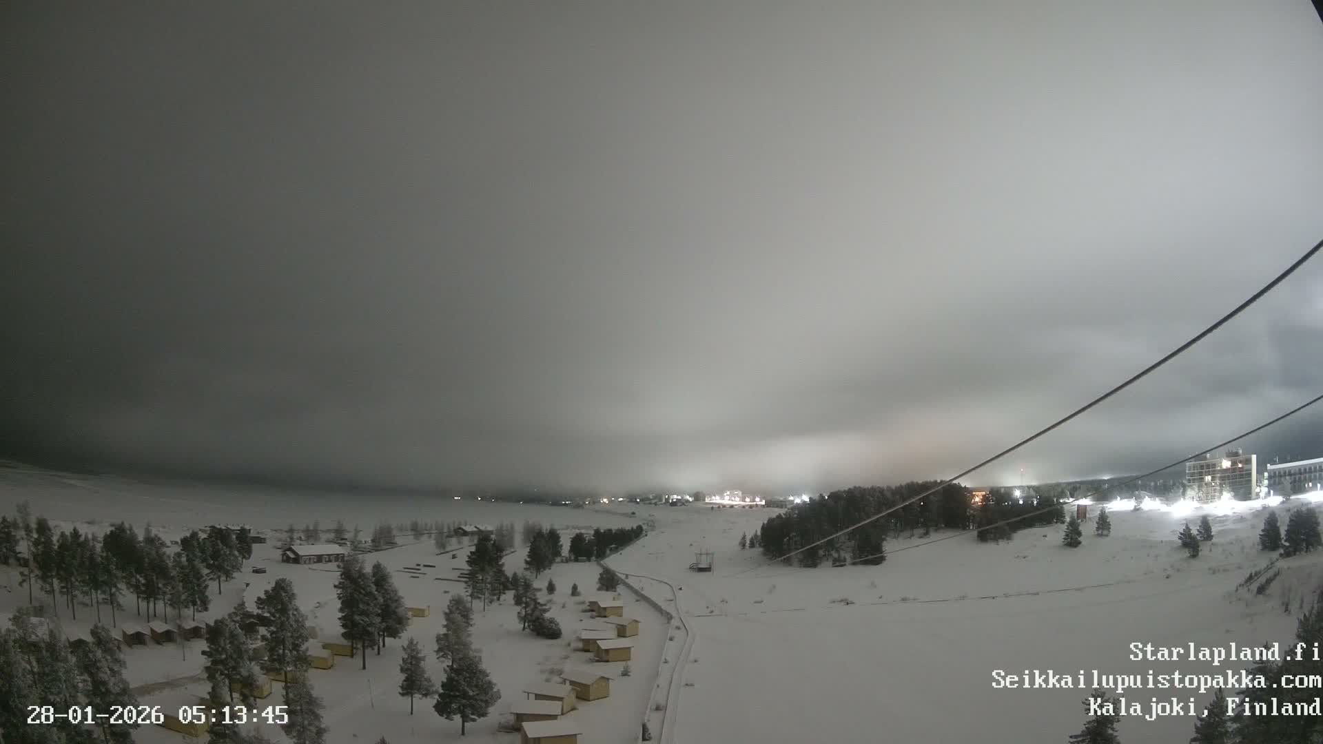 Adventure Park Pakka, Kalajoki, Aurora Boreails/Northern Lights  Live Cam - Kalajoki, Ylivieska, North Ostrobothnia, Finland
