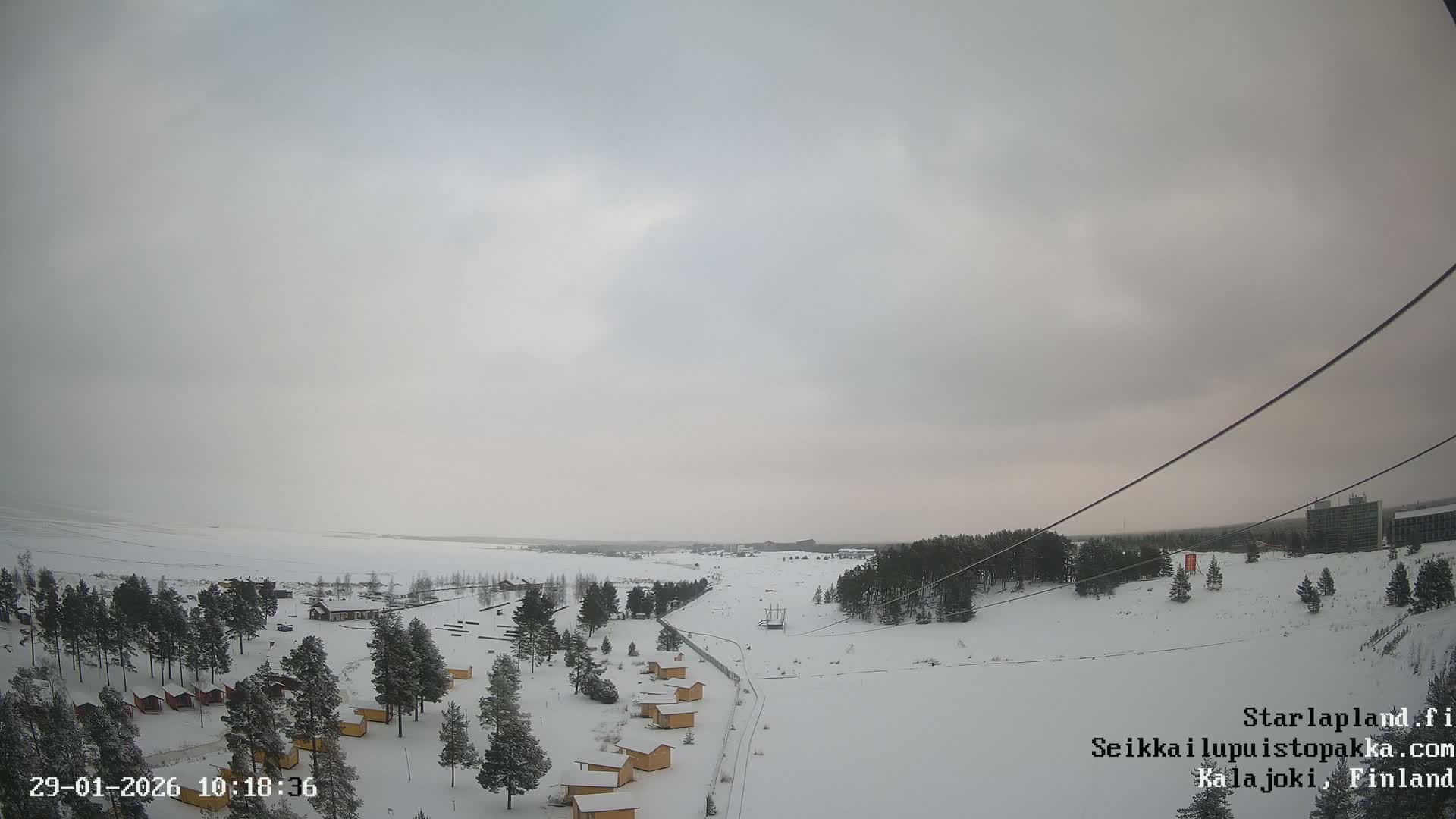 Adventure Park Pakka, Kalajoki, Aurora Boreails/Northern Lights  Live Cam - Kalajoki, Ylivieska, North Ostrobothnia, Finland