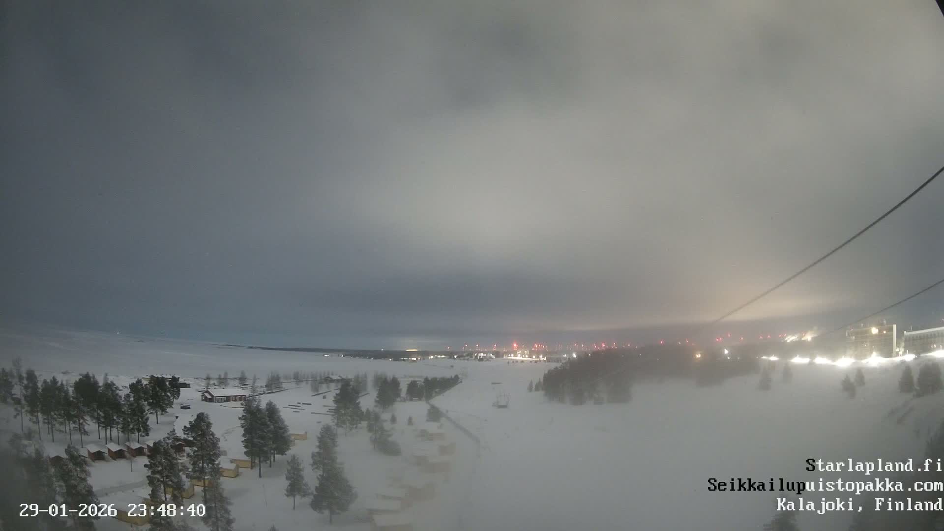 Adventure Park Pakka, Kalajoki, Aurora Boreails/Northern Lights  Live Cam - Kalajoki, Ylivieska, North Ostrobothnia, Finland