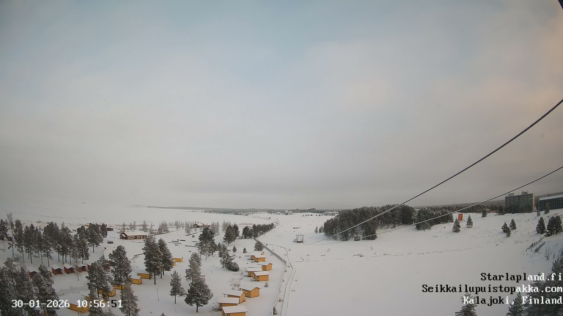 Adventure Park Pakka, Kalajoki, Aurora Boreails/Northern Lights  Live Cam - Kalajoki, Ylivieska, North Ostrobothnia, Finland