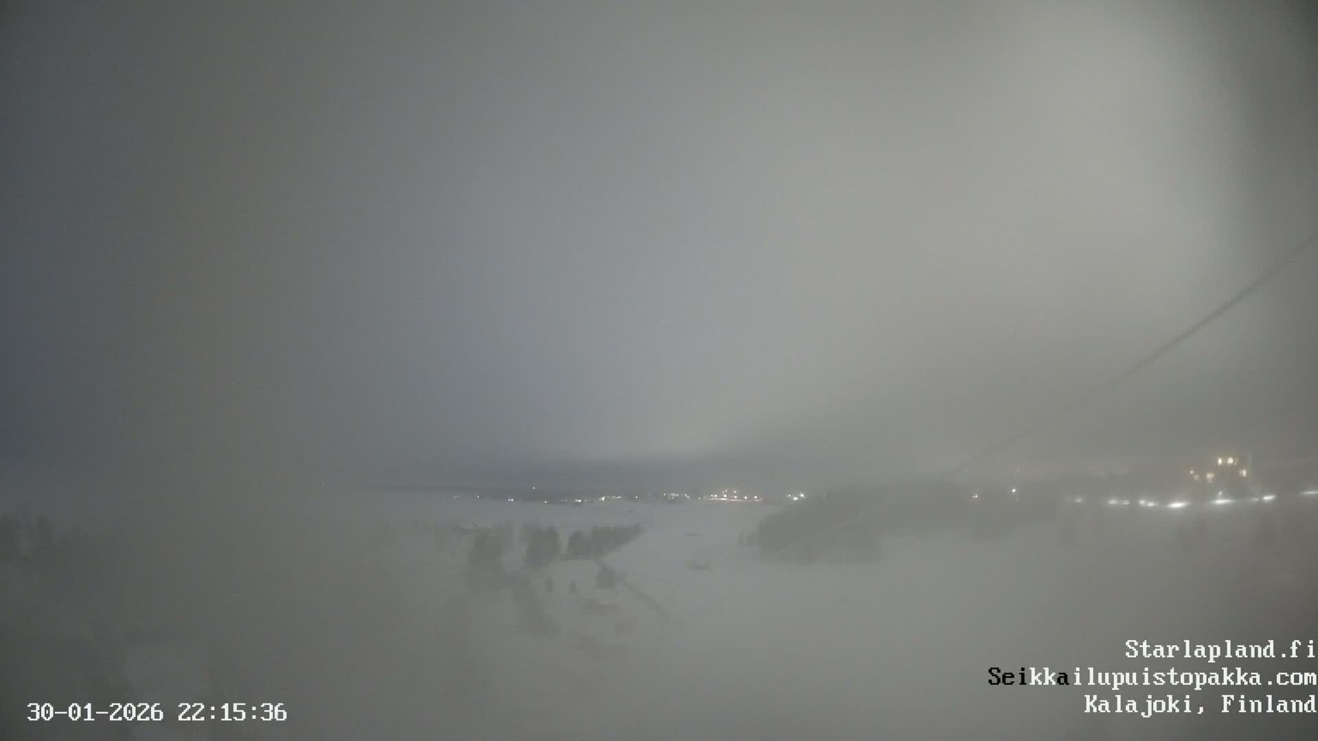 Adventure Park Pakka, Kalajoki, Aurora Boreails/Northern Lights  Live Cam - Kalajoki, Ylivieska, North Ostrobothnia, Finland